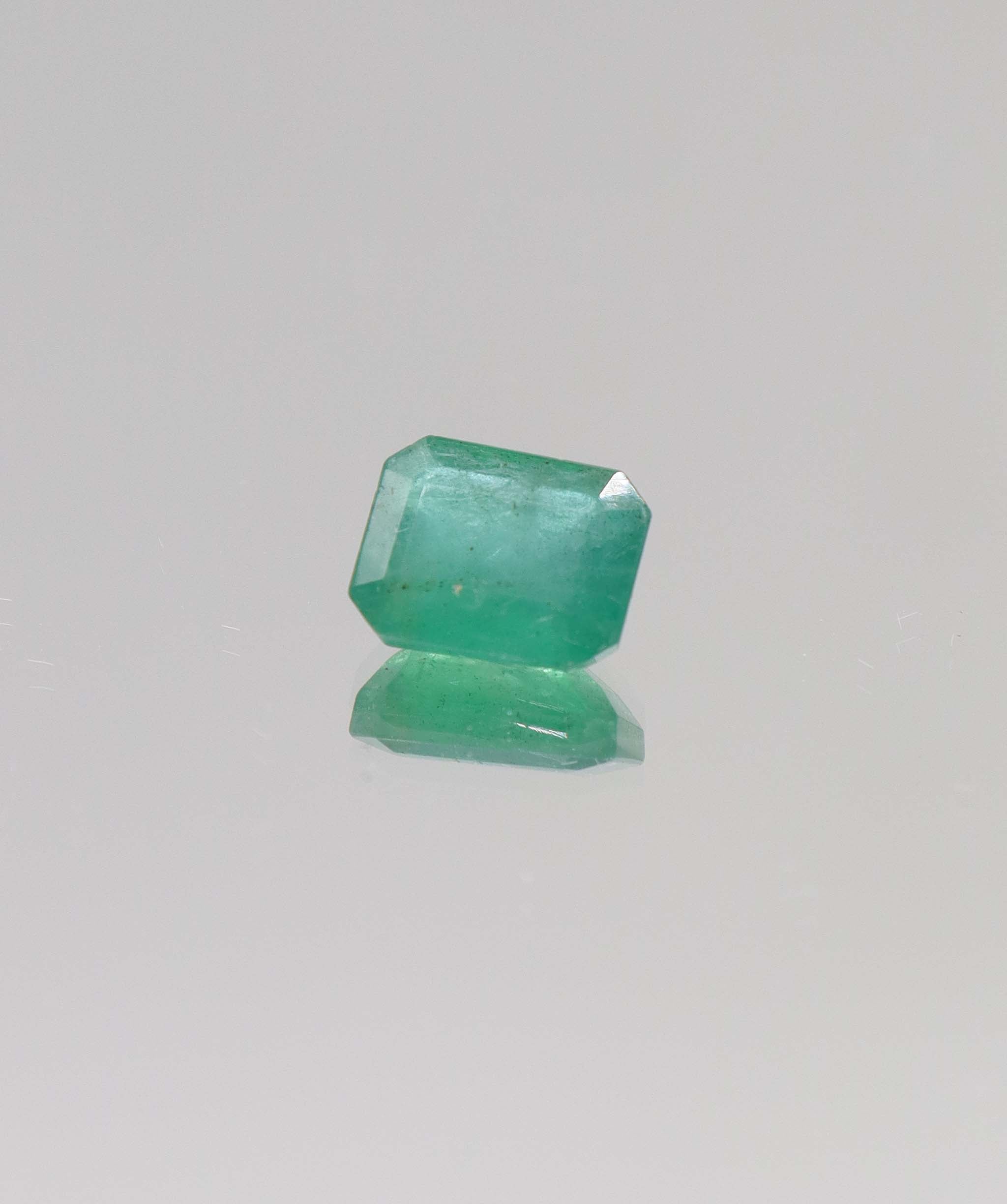 3.2ct Emerald Cut Natural Zambian Emerald DXBCS6419