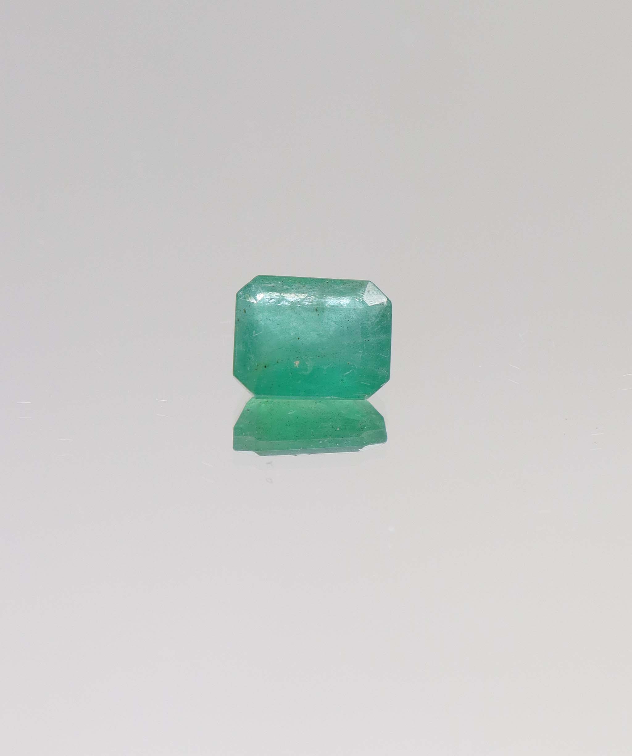 3.2ct Emerald Cut Natural Zambian Emerald DXBCS6419