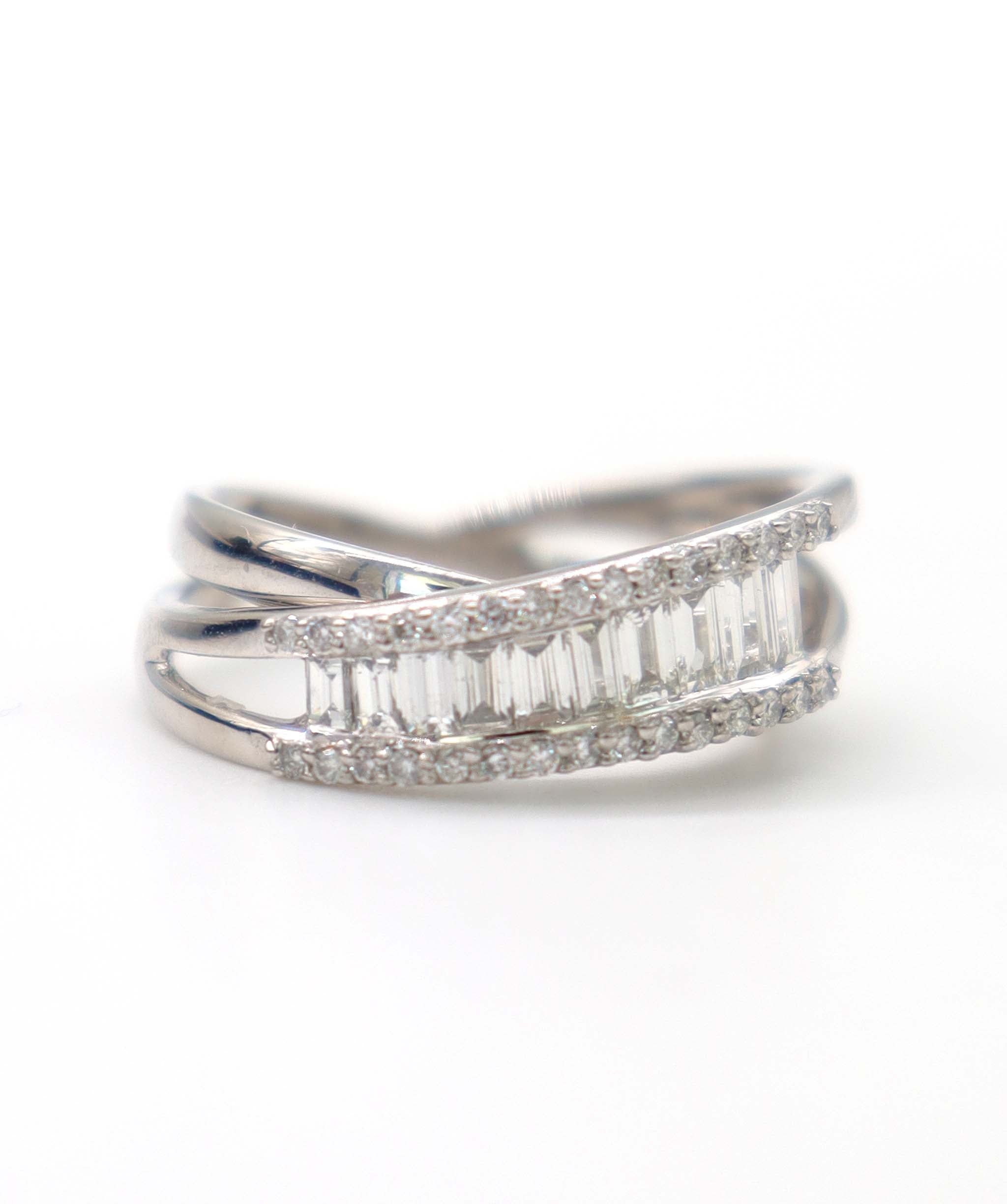 Pt900 Dial Ring D0.75 7.6 51181 US6.5 DXBS6408