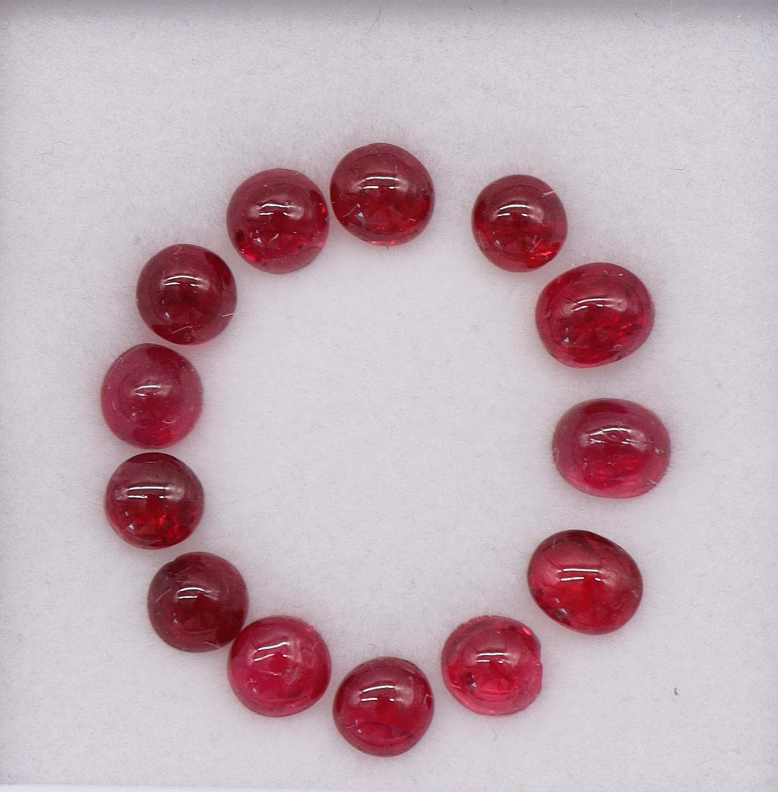 6.00ct Jedi Spinel Cabochon Set DXBCS4799