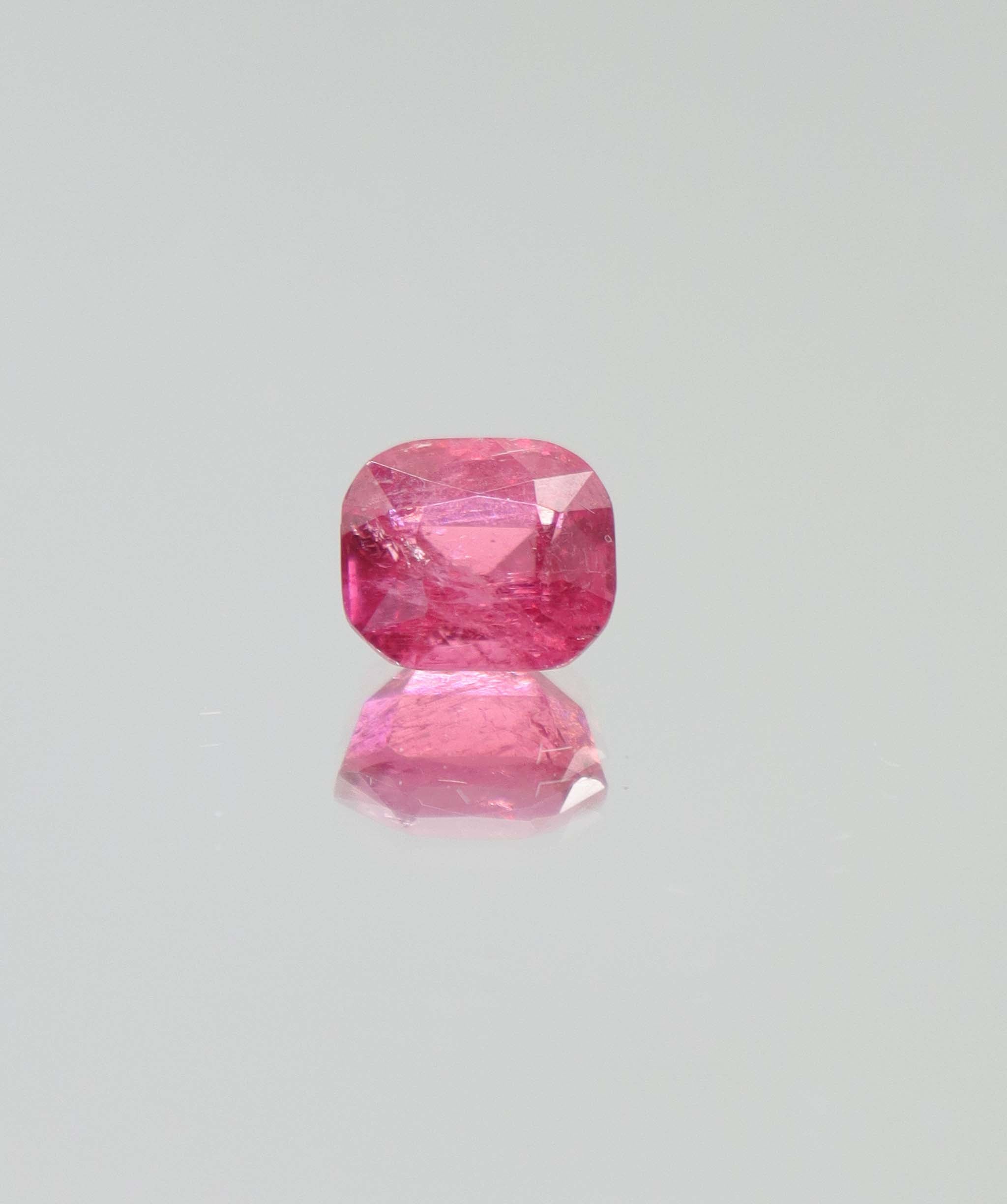 2.25ct Dark Pink Tourmaline Cushion DXBCD2197