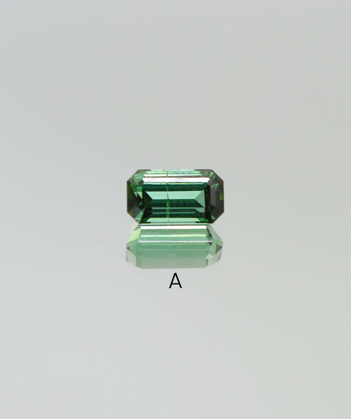 Dark Green/Pink Tourmaline Emerald DXBCD2155