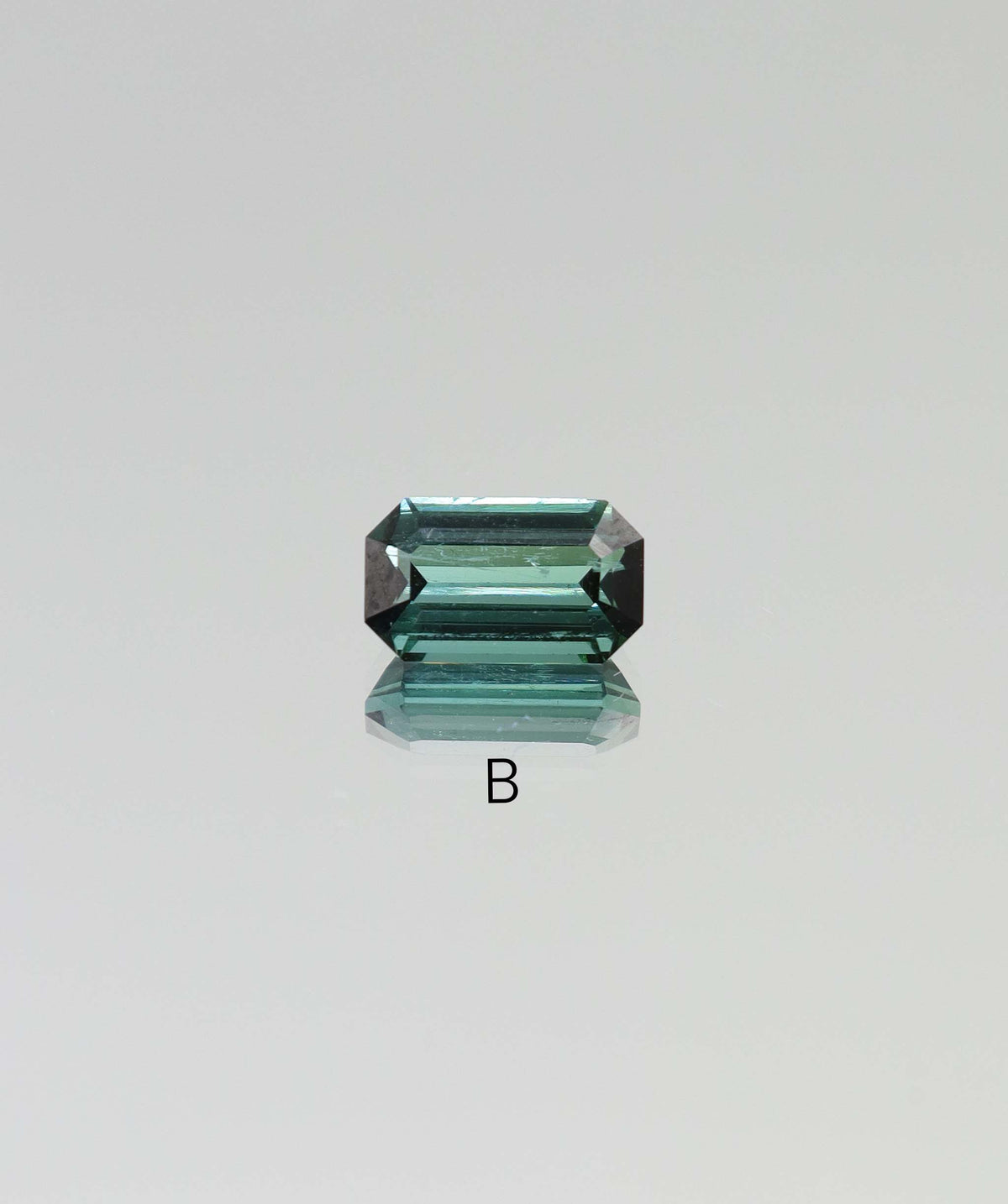 Dark Green/Pink Tourmaline Emerald DXBCD2155