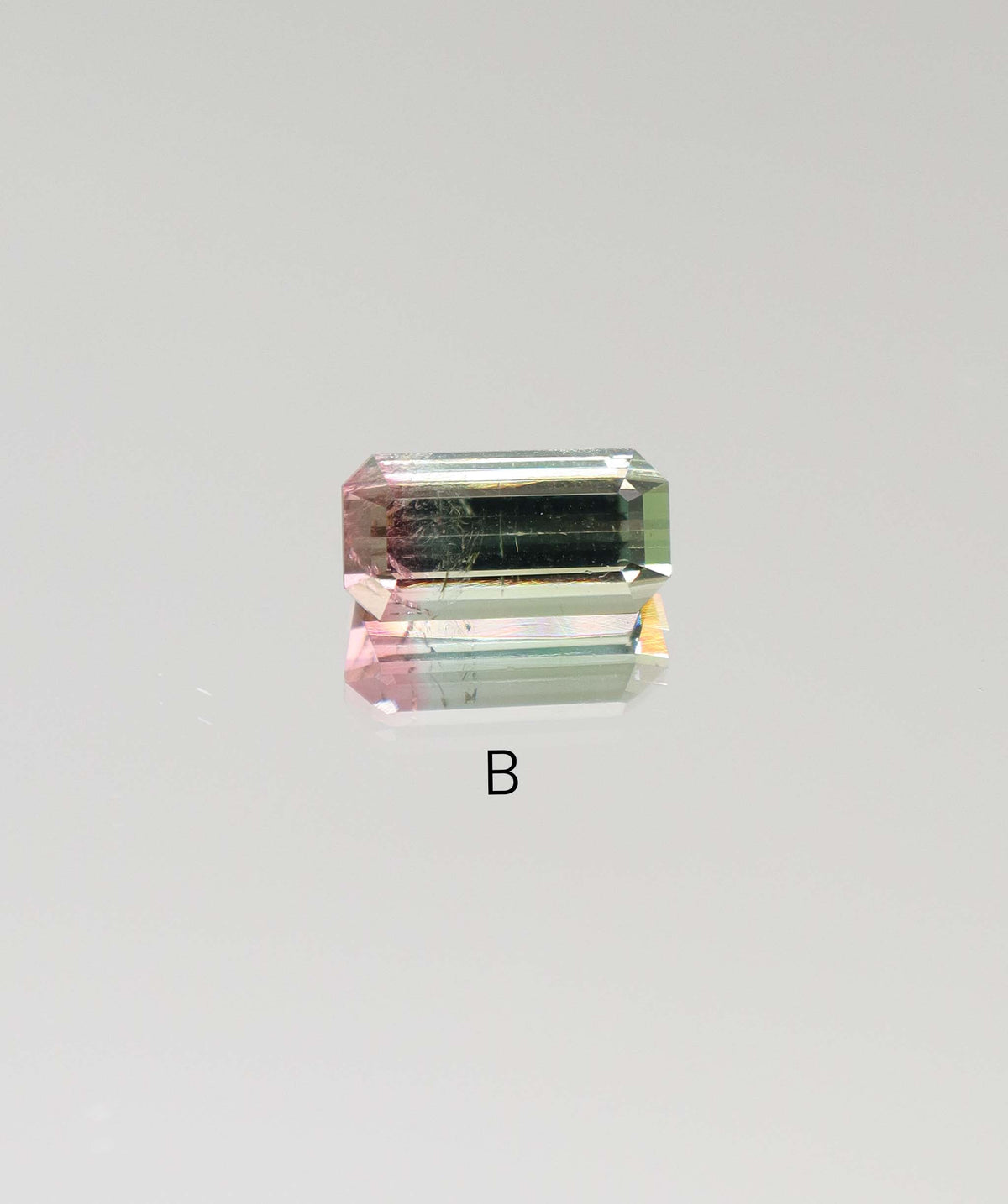 Bi Color Tourmaline Asscher/Emerald/Cushion DXBCD2157