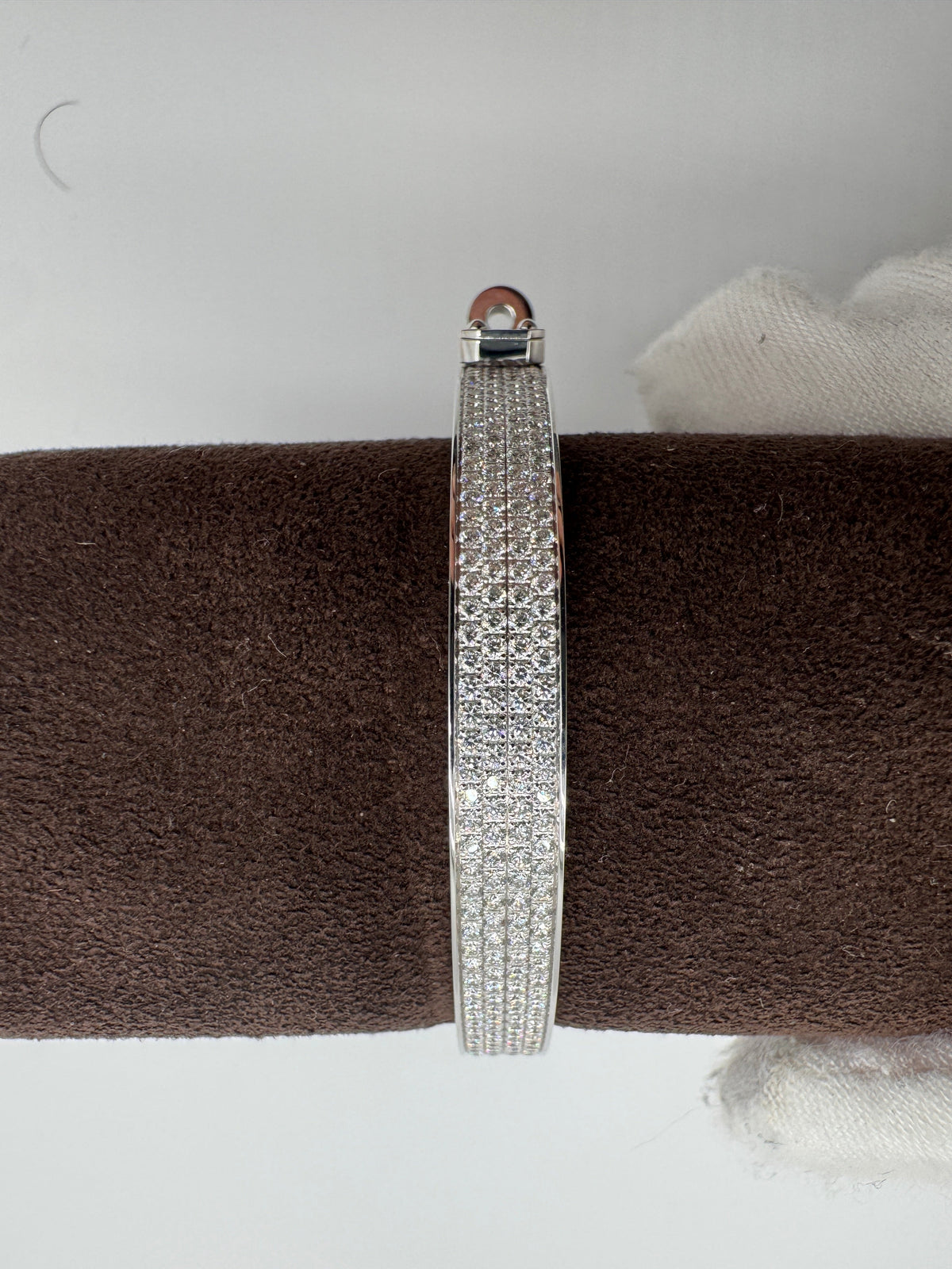 Hermès Kelly bracelet Small Model Full Diamond, 539D 3.40ct
