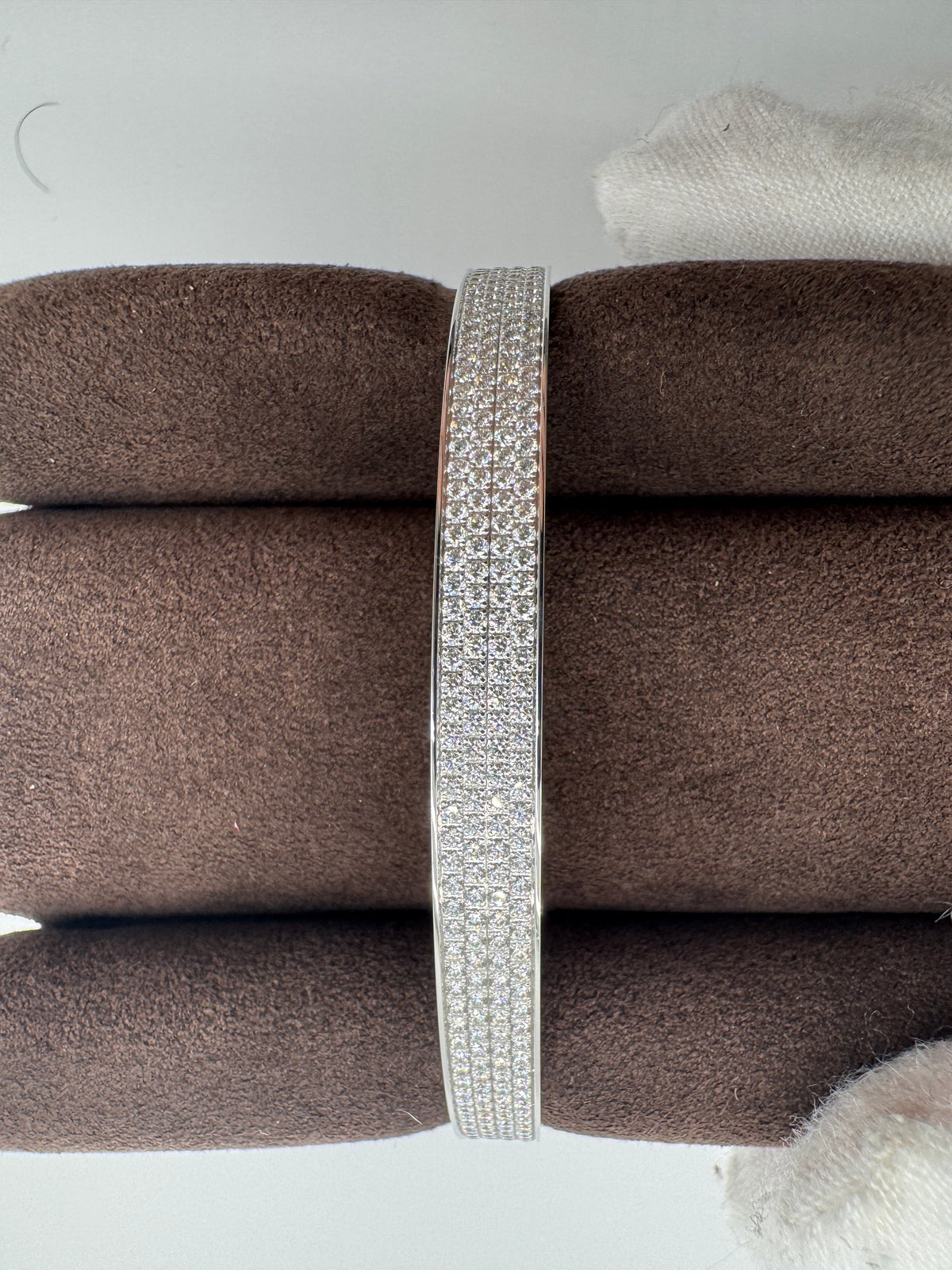 Hermès Kelly bracelet Small Model Full Diamond, 539D 3.40ct