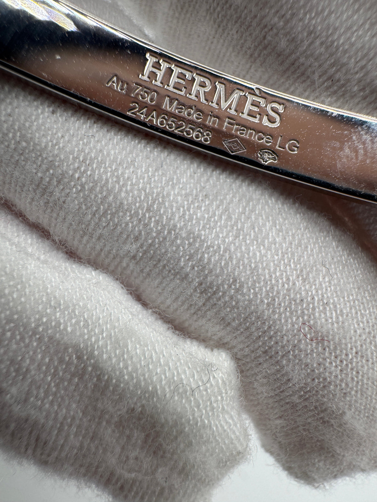 Hermès Kelly bracelet Small Model Full Diamond, 539D 3.40ct