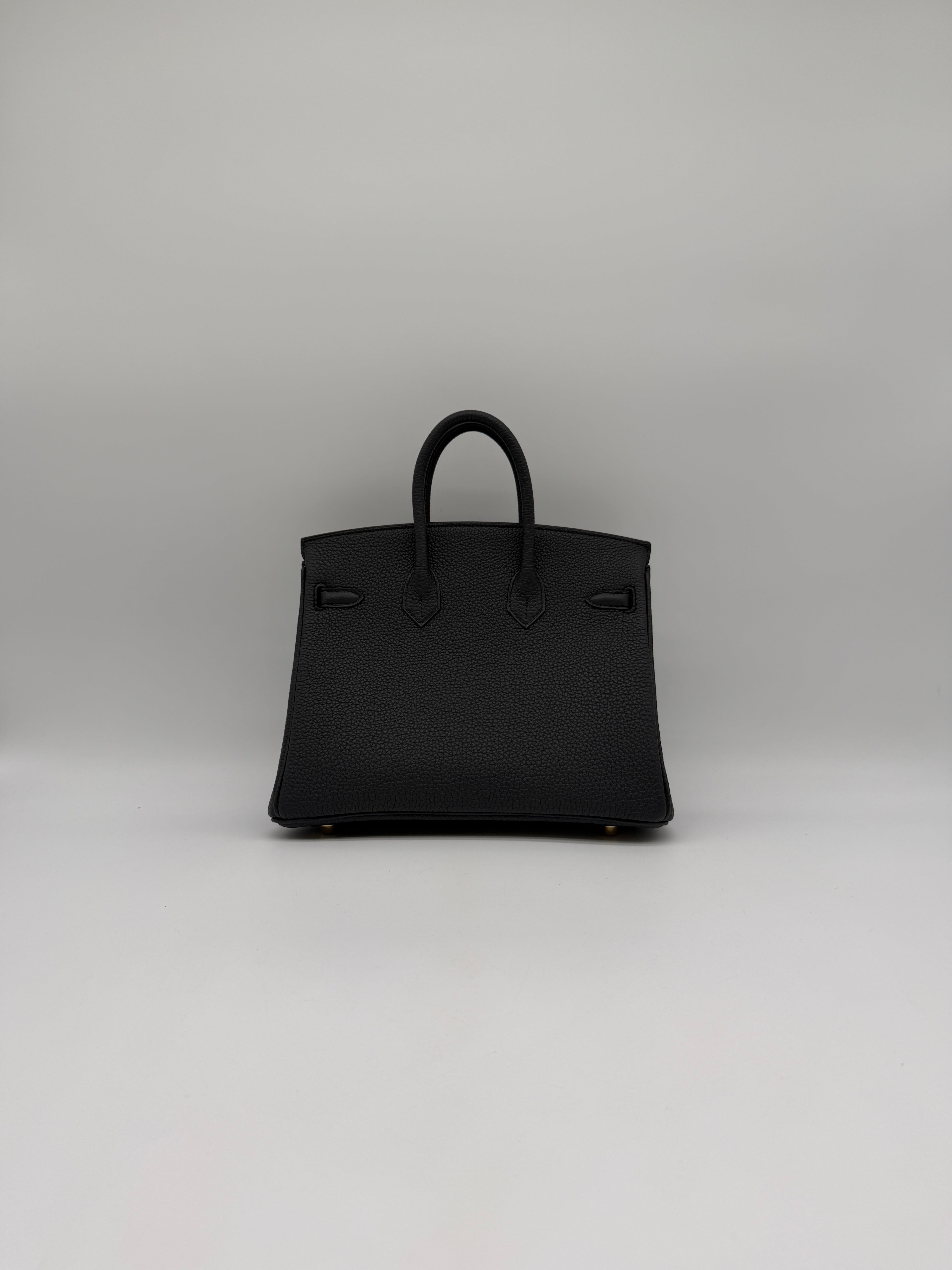 Hermès Birkin 25 Plomb Togo Gold Hardware