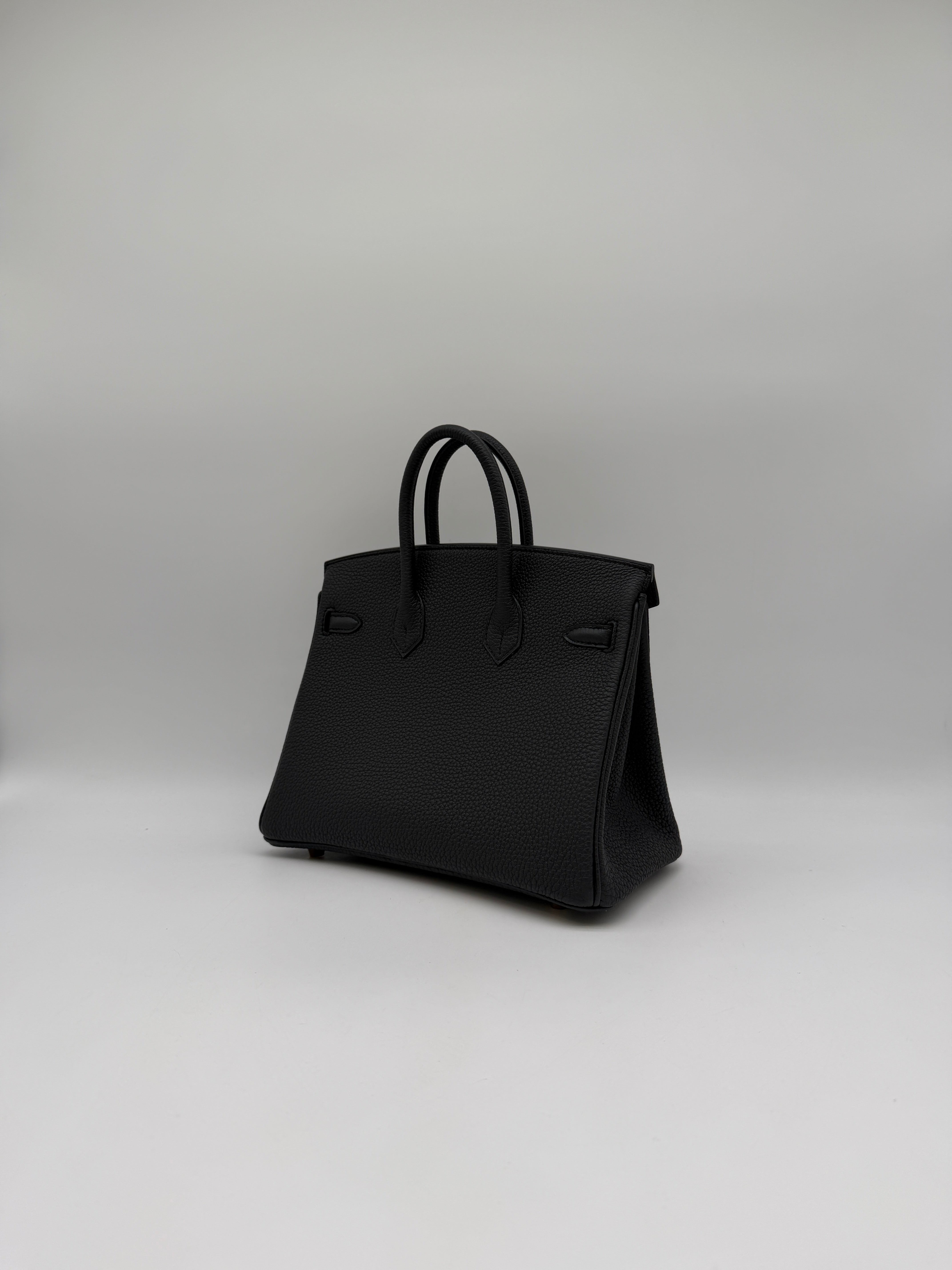 Hermès Birkin 25 Plomb Togo Gold Hardware