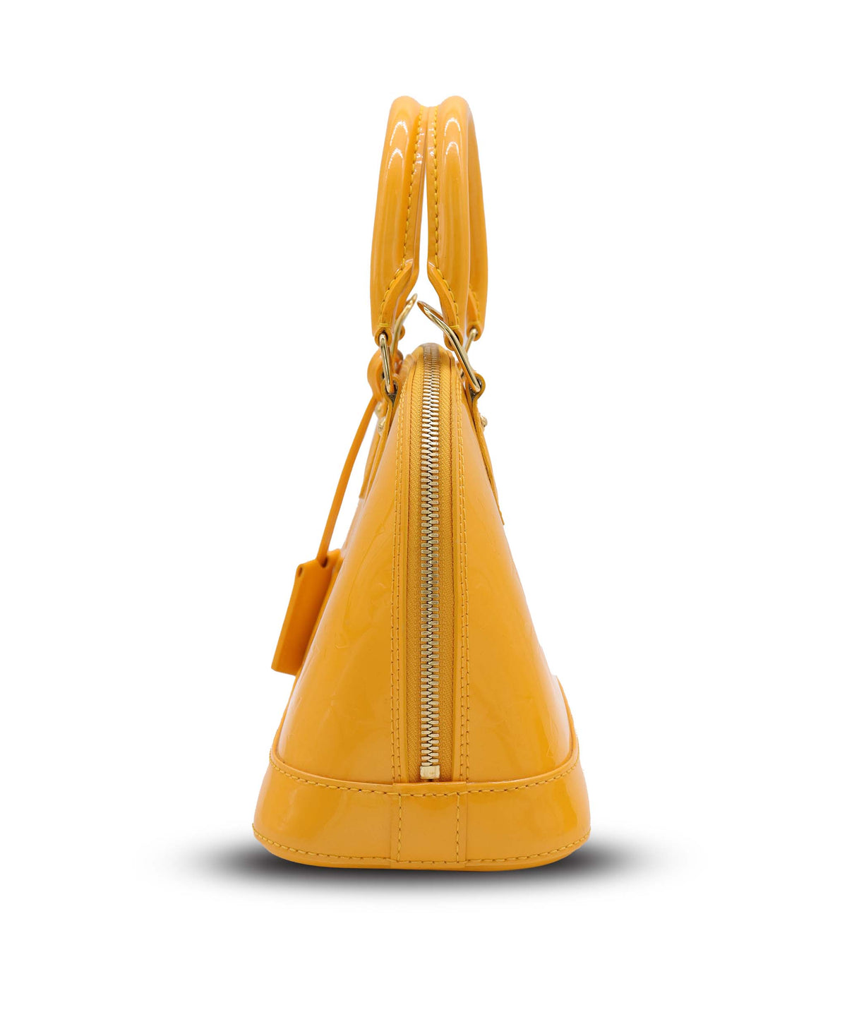 Louis Vuitton Alma BB Yellow Vernis ASC5334