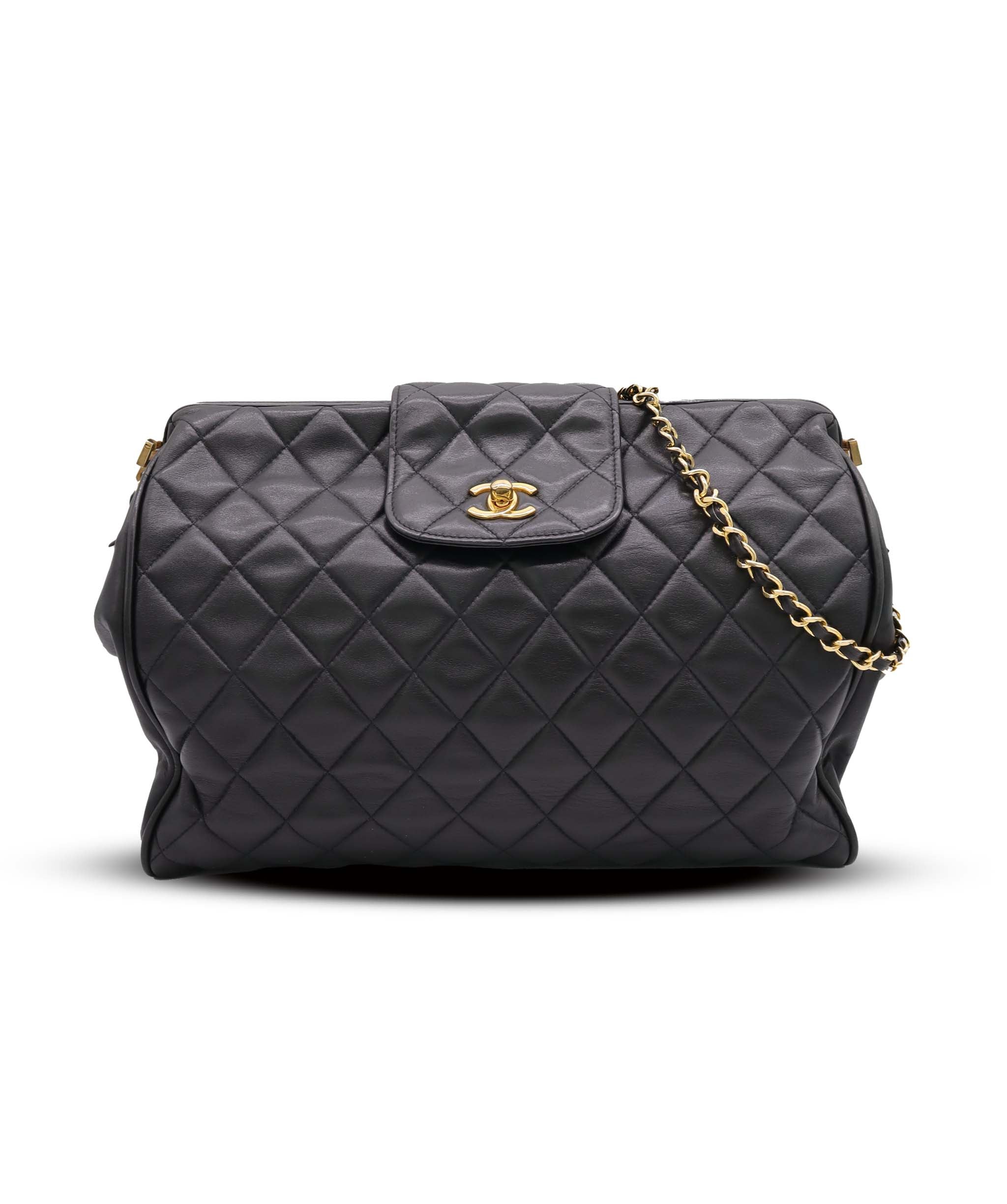 Chanel Black Lambskin Supermodel Black Lambskin ASC5261