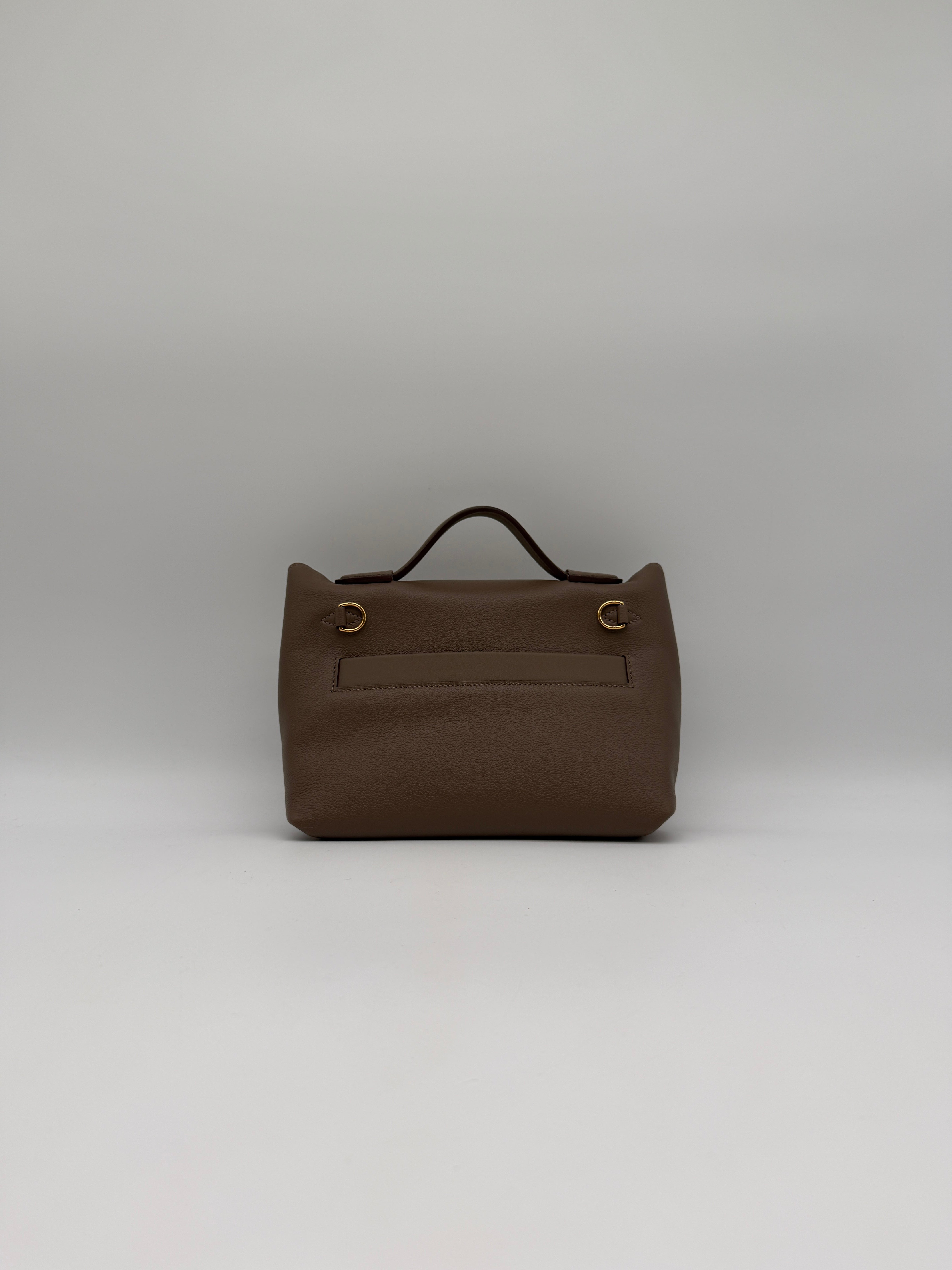 Hermès 24/24 - 21 Etoupe Evercolor/Swift Gold Hardware