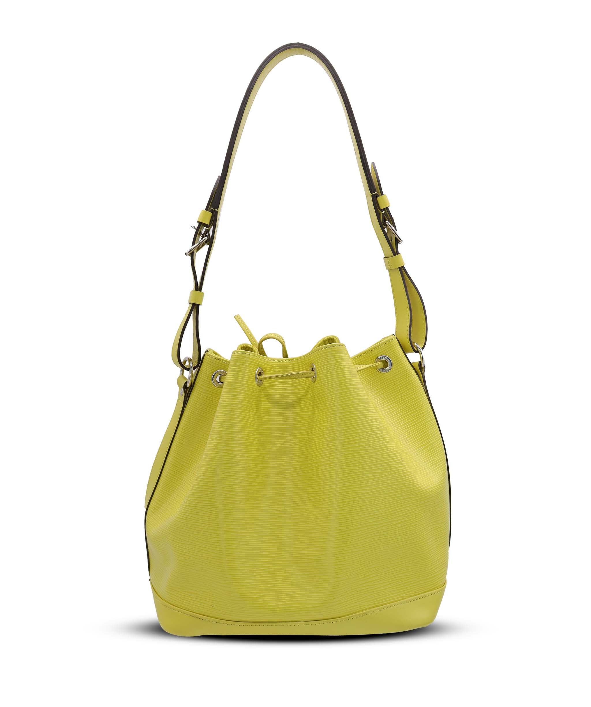 LOUIS VUITTON Epi Petit Noe Shoulder Bag Pistachian M40969 LV Auth MY159