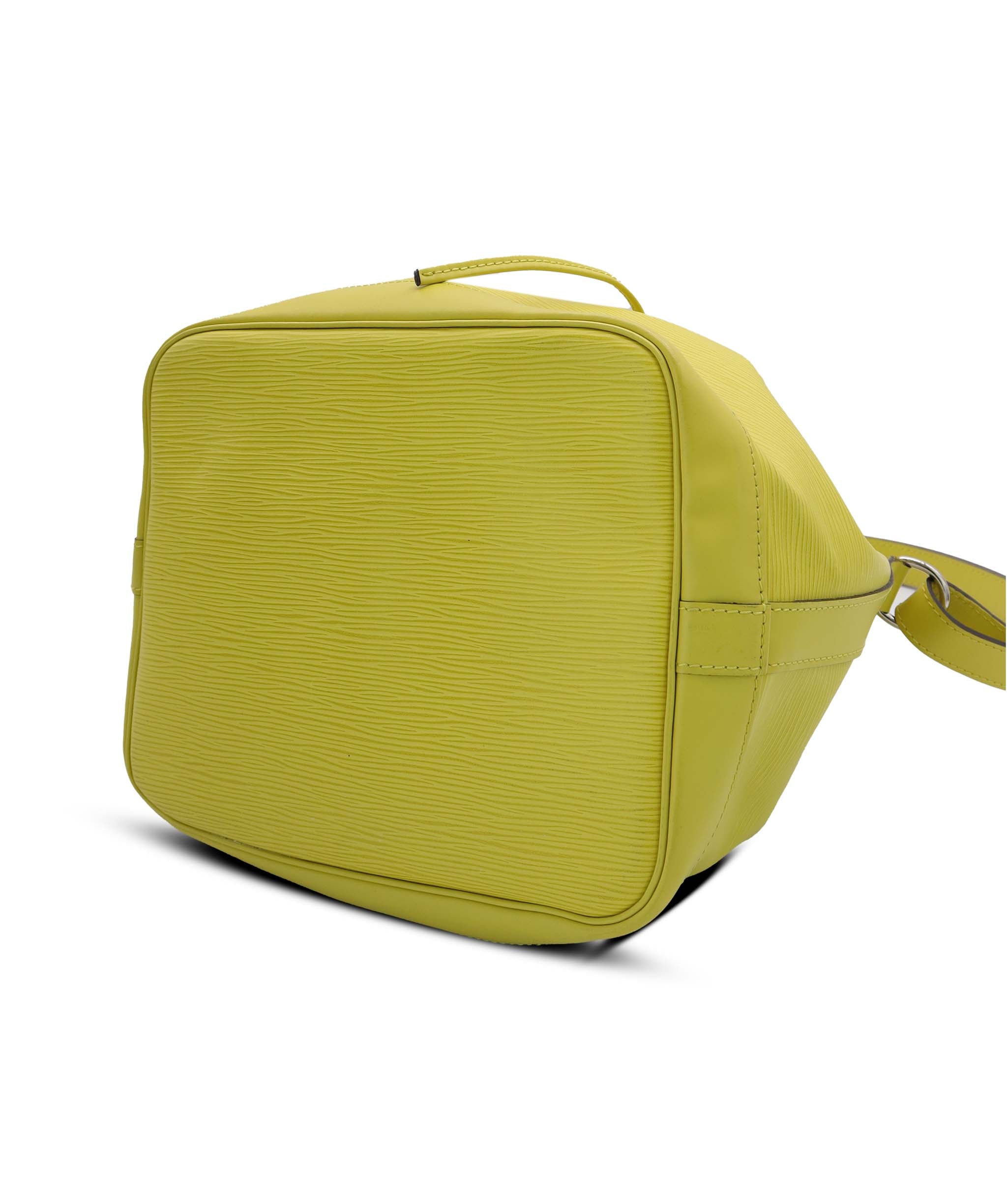 LOUIS VUITTON Epi Petit Noe Shoulder Bag Pistachian M40969 LV Auth MY159