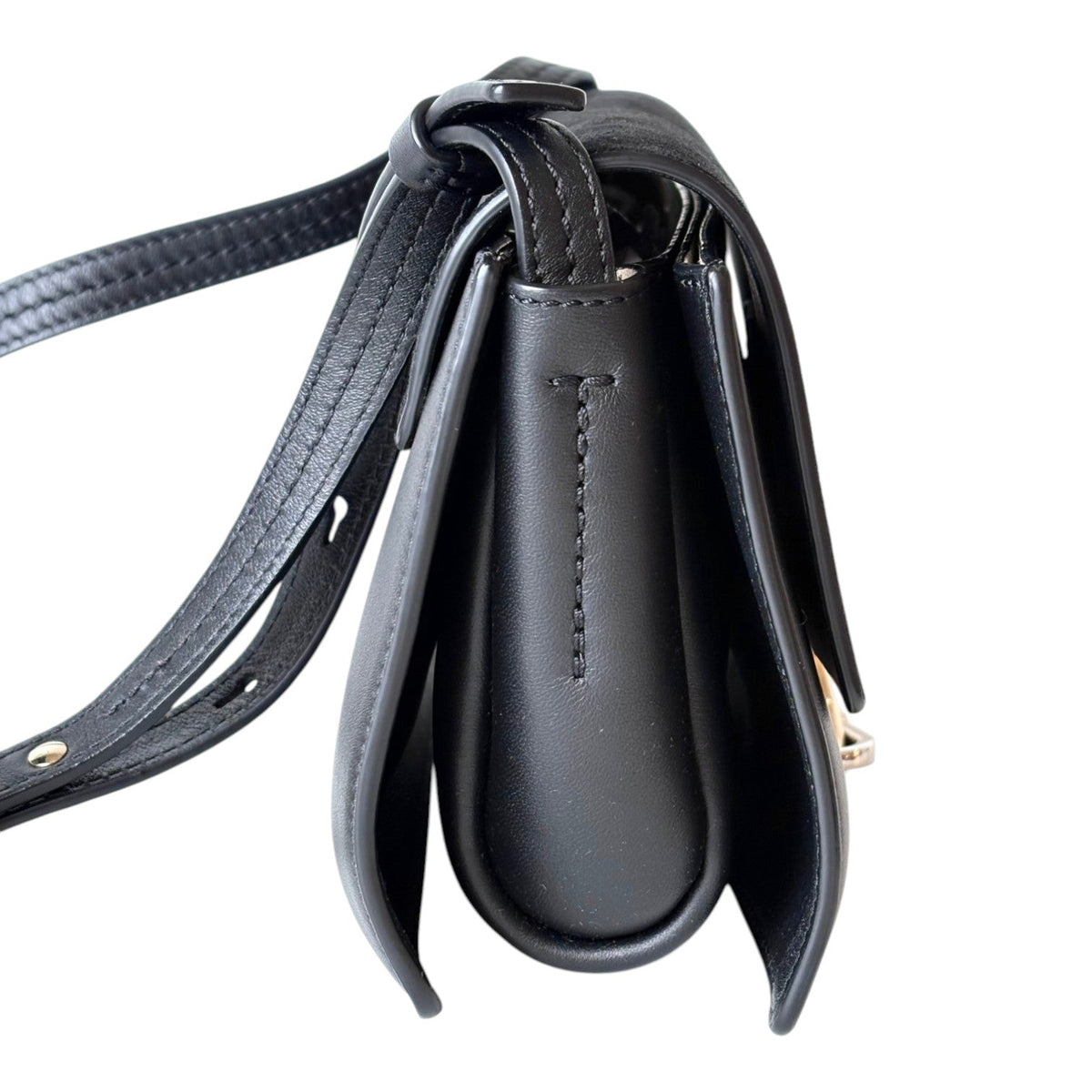 Chloe Black Faye in Suede & Leather Bag