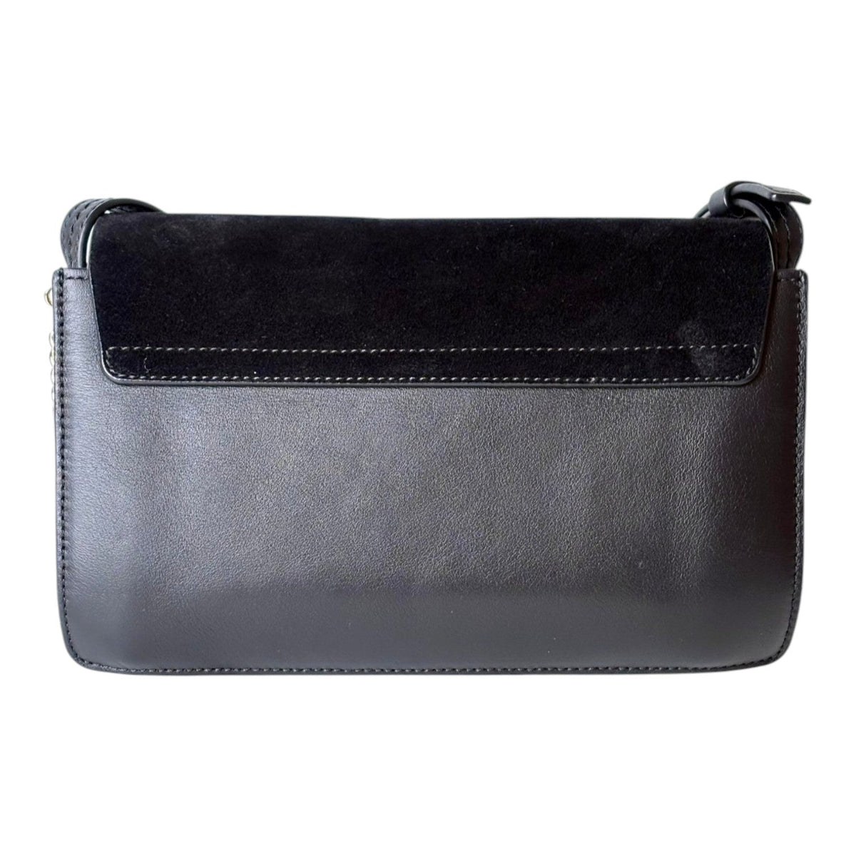 Chloe Black Faye in Suede & Leather Bag