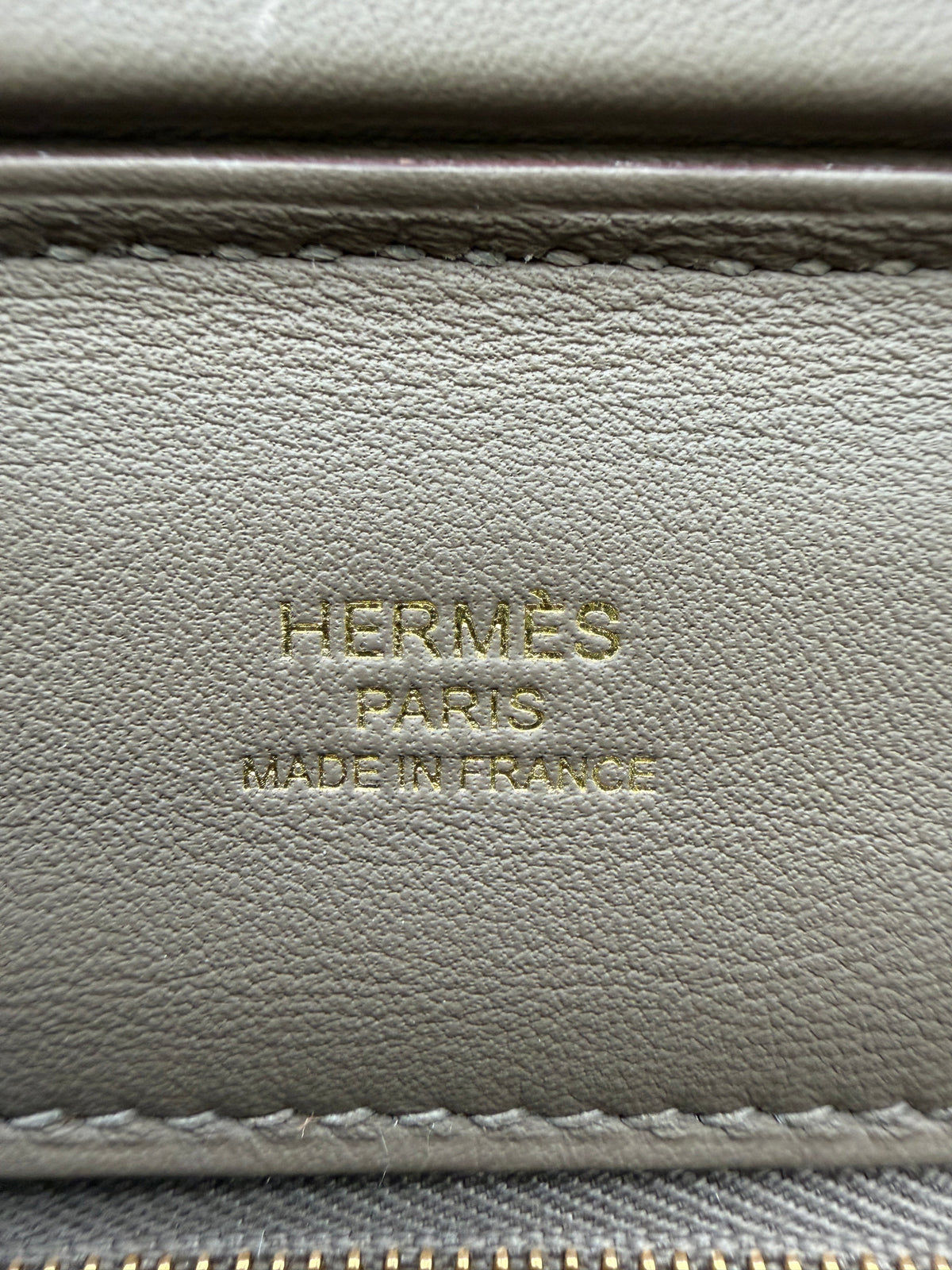 Hermès 24/24 - 21 Etoupe Evercolor/Swift Gold Hardware