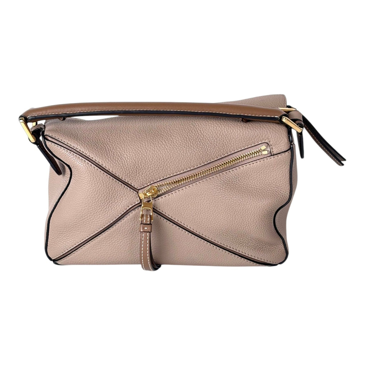 Loewe Small Puzzle Beige Bag