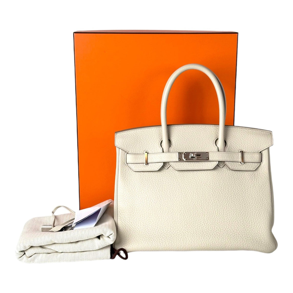 Hermes Birkin 30cm in Beton Clemence