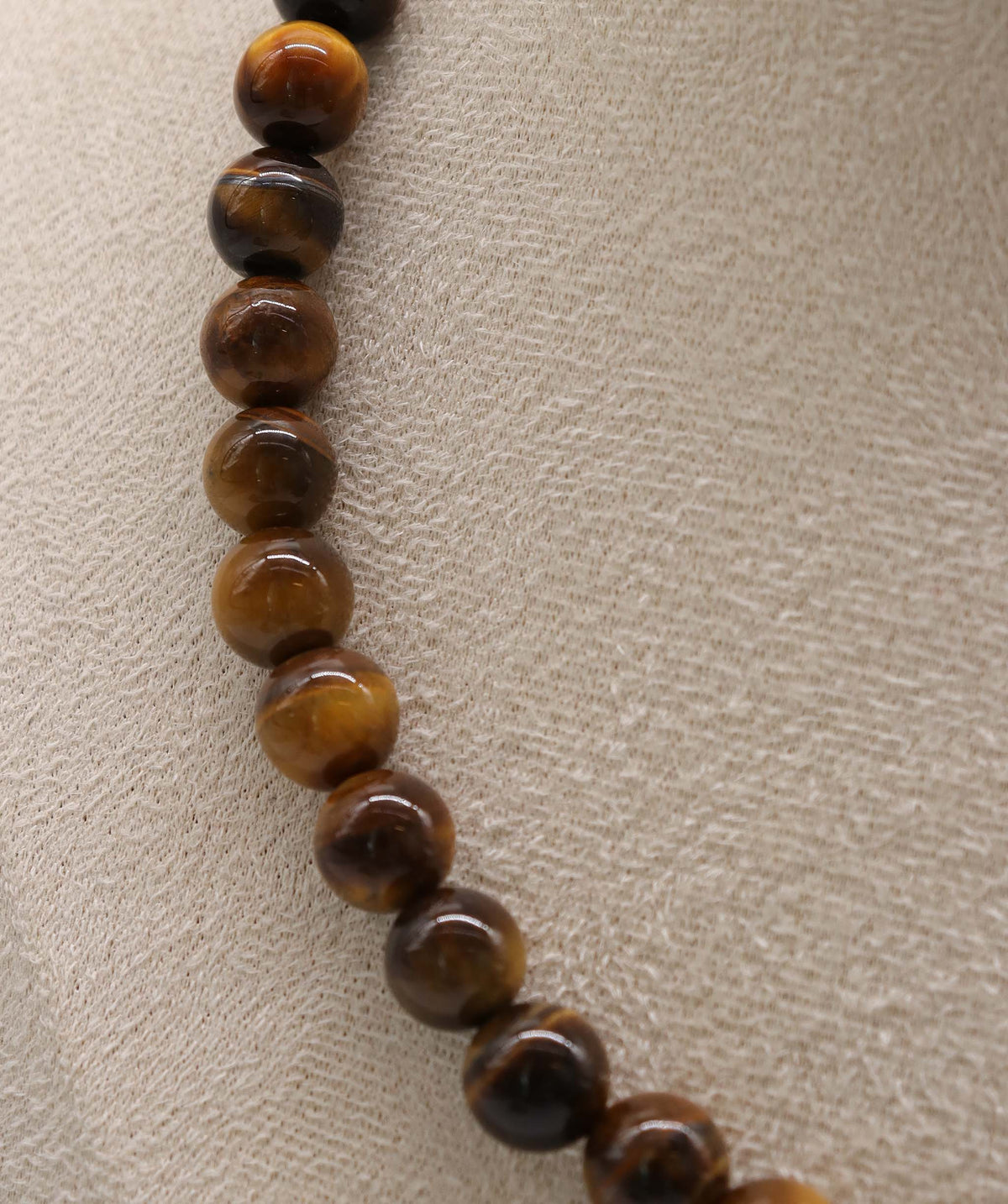 Tiger eye Necklace 18k AGC3571