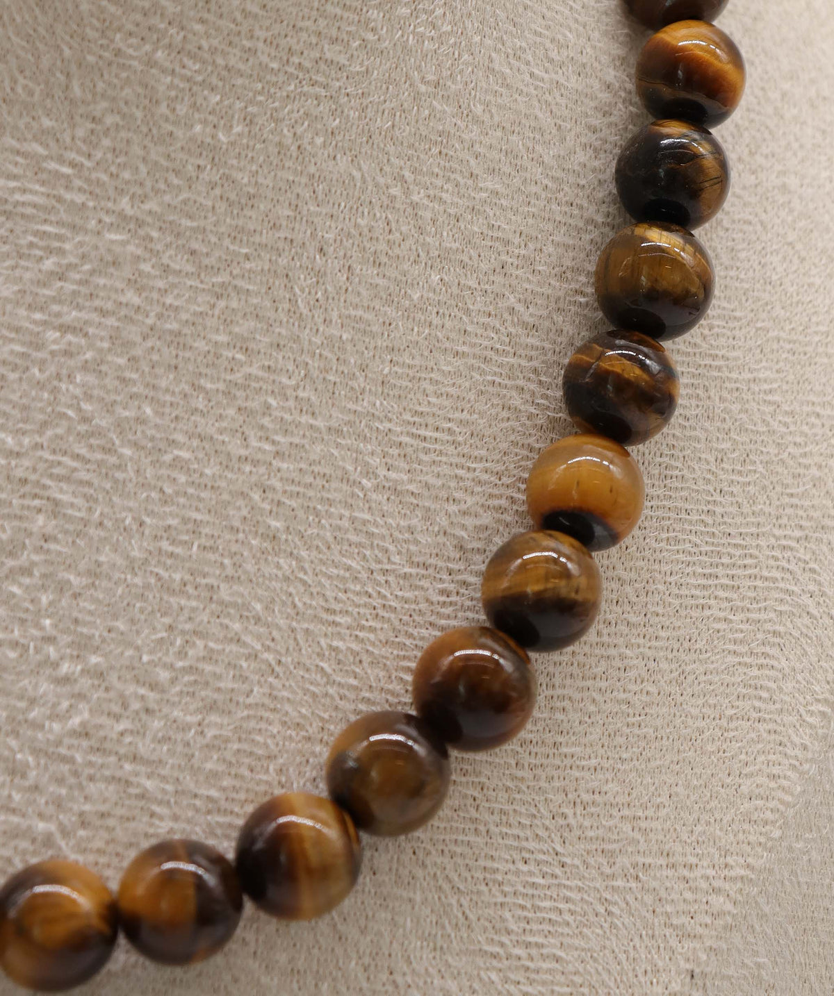 Tiger eye Necklace 18k AGC3571