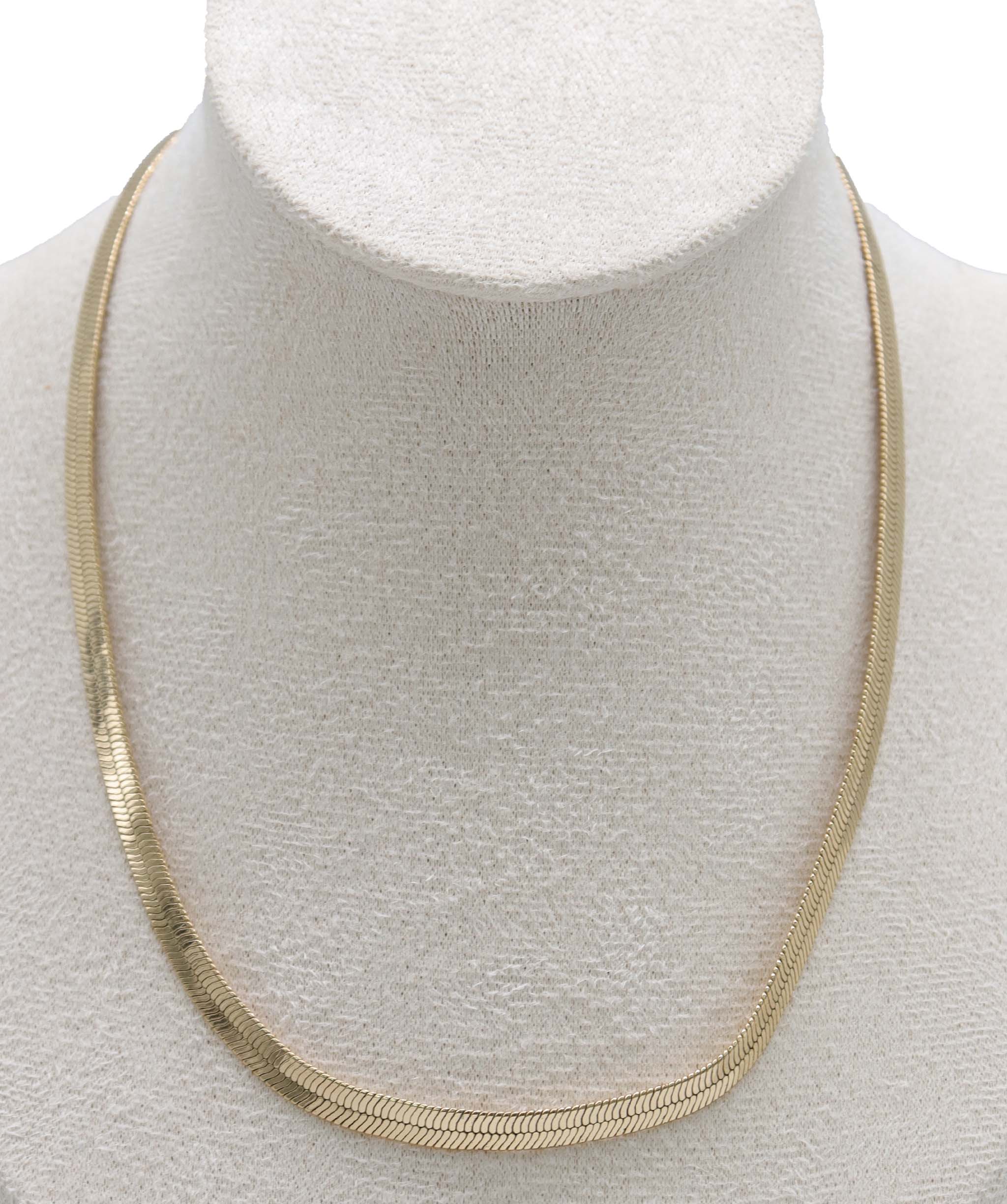 Necklace8 gold color ASC7223