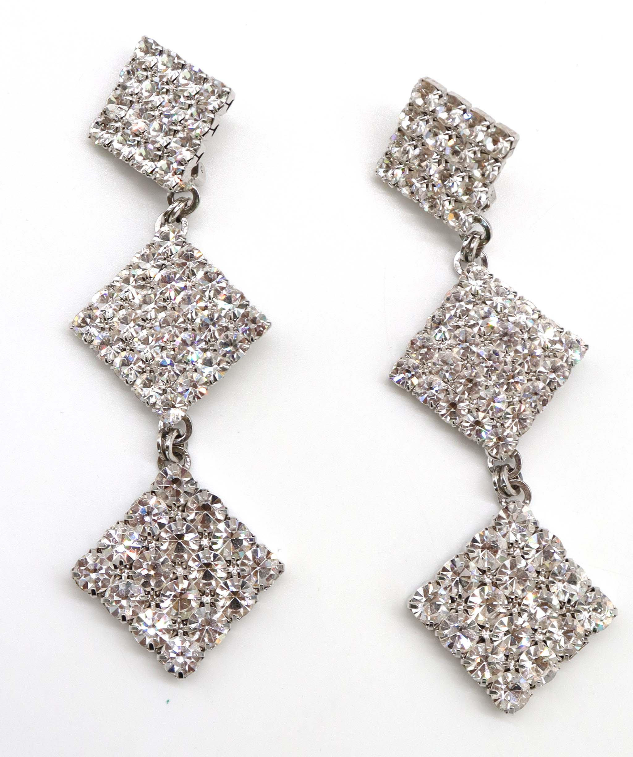 Earrings 18 silver color ASC7204