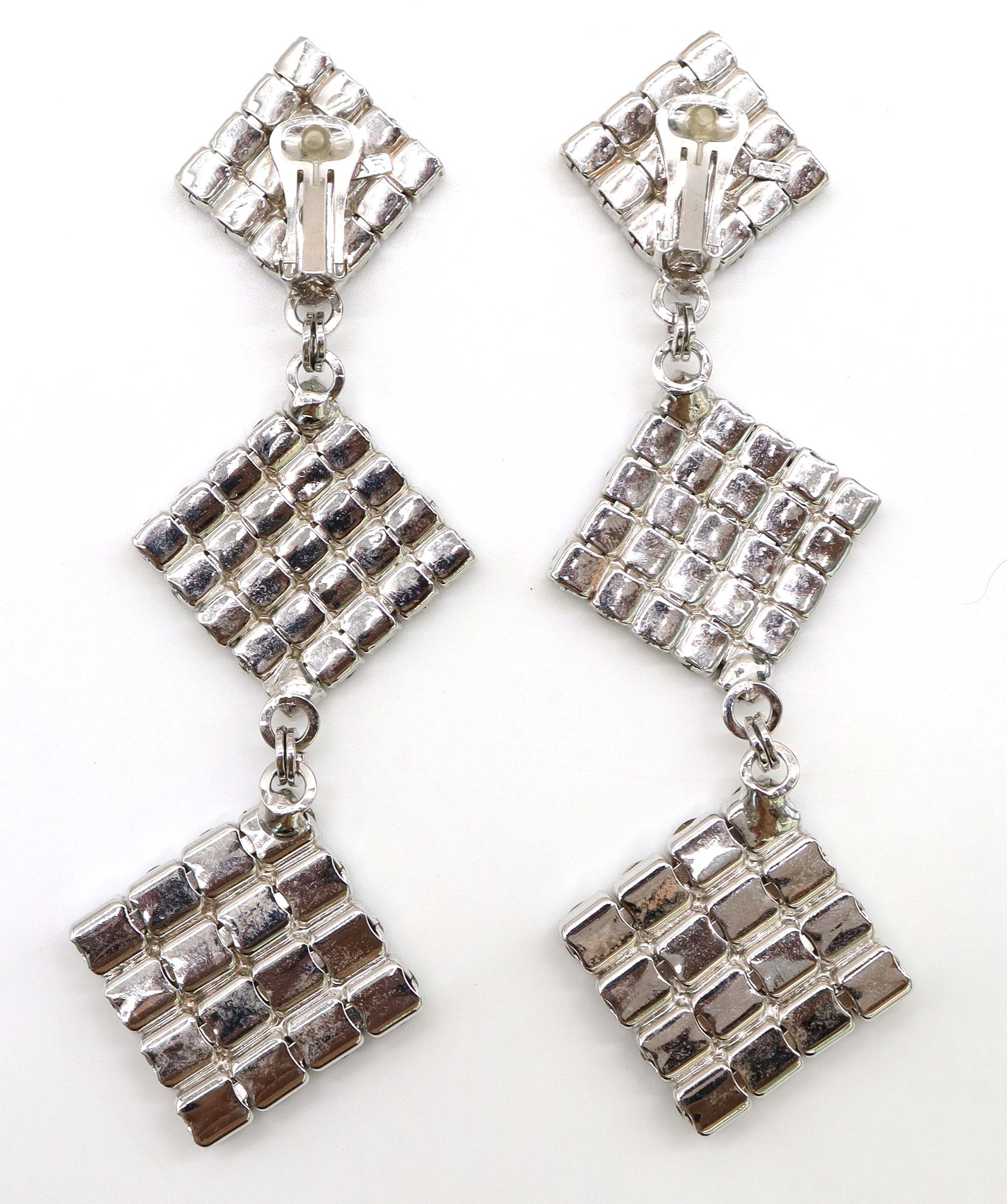Earrings 18 silver color ASC7204