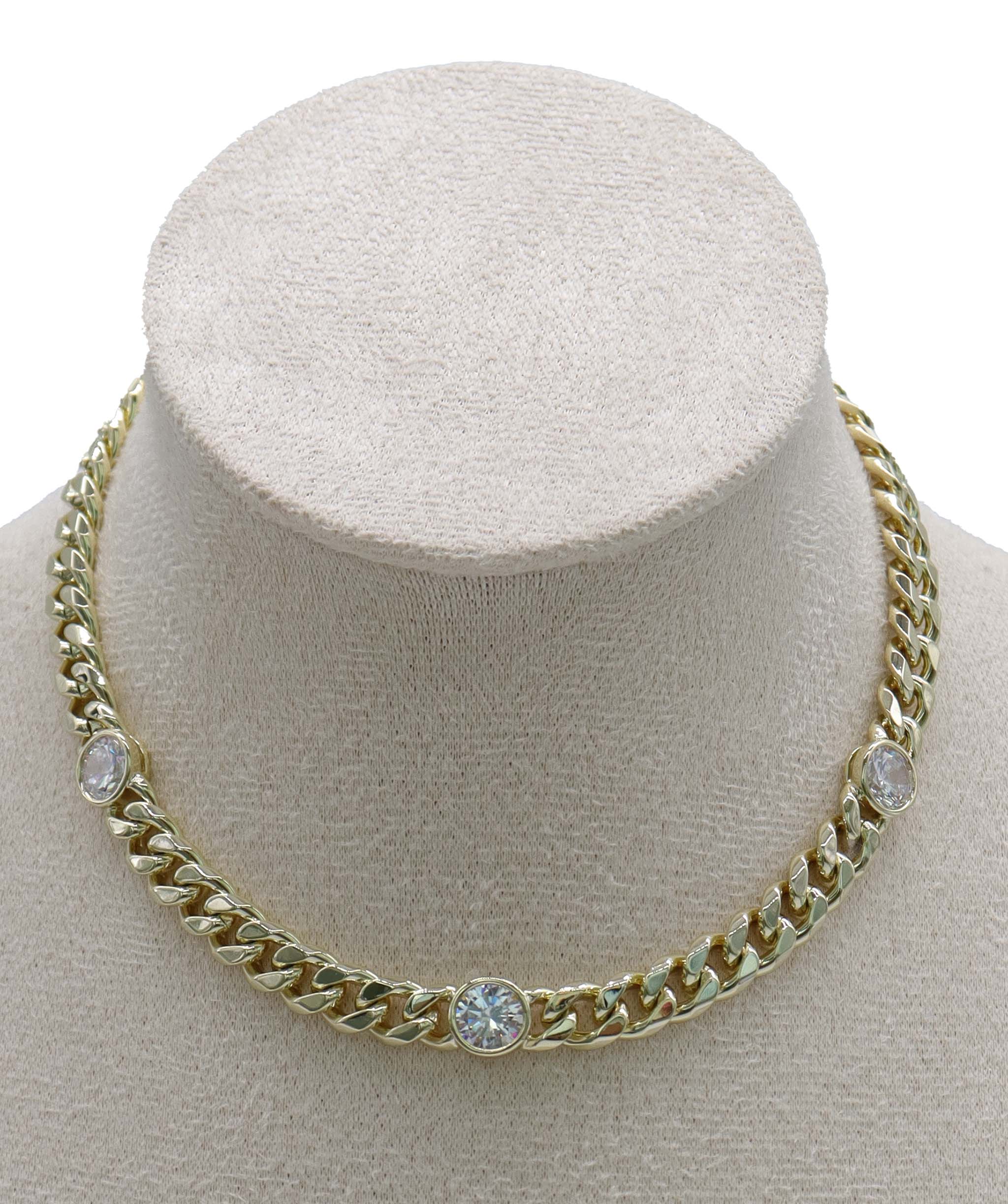 Necklace7 gold color ASC7222