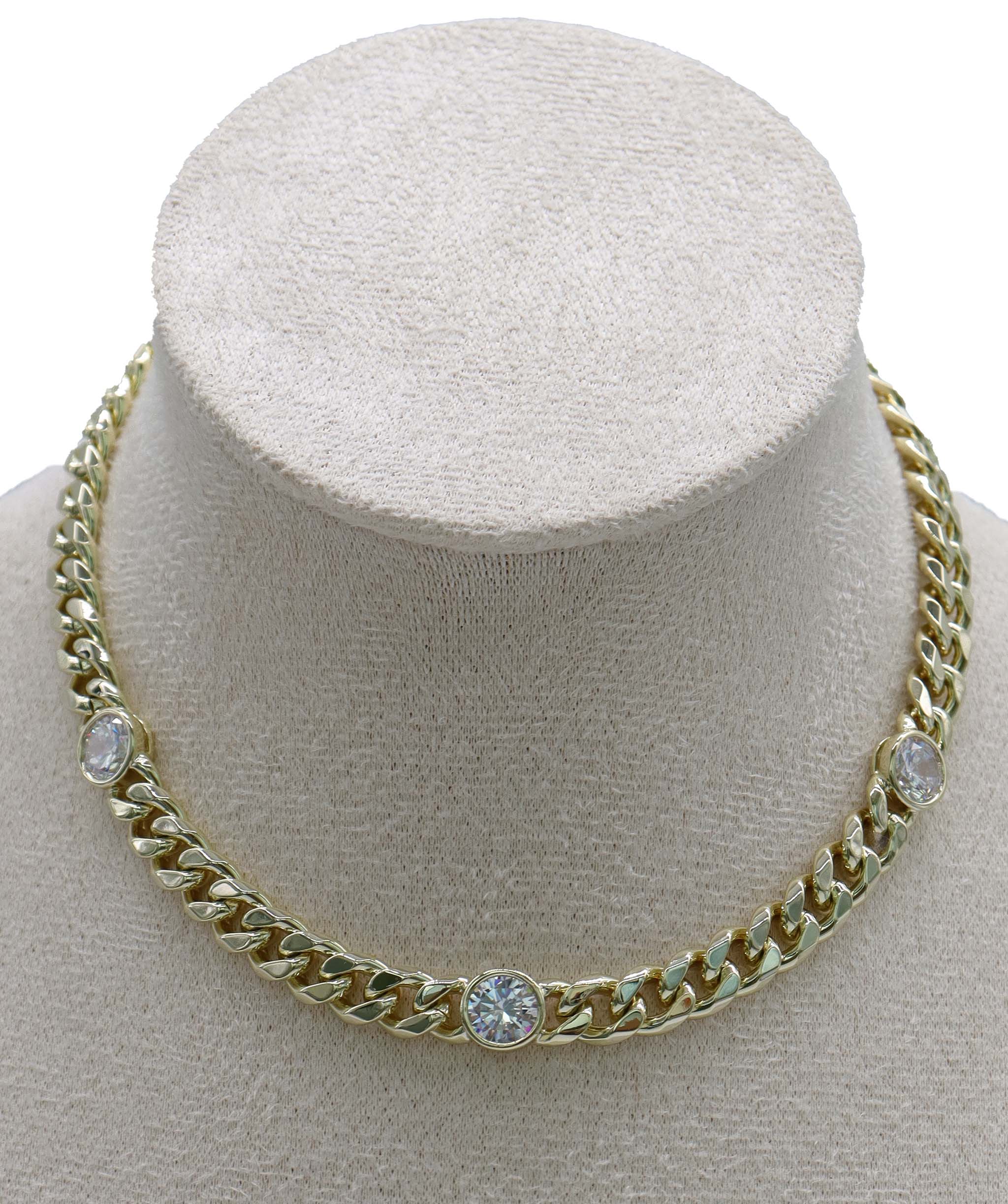 Necklace7 gold color ASC7222