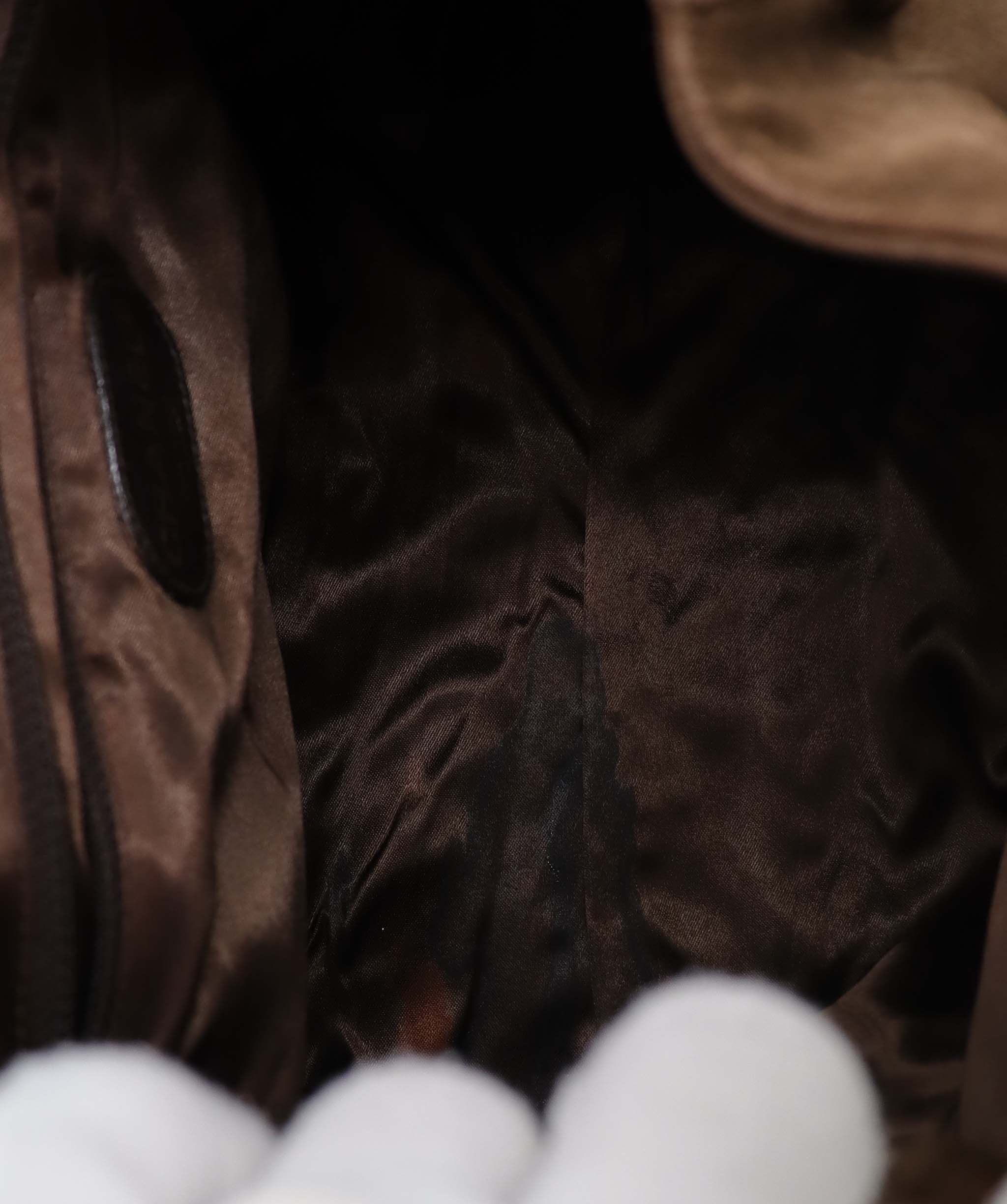 Chanel CC Suede Backpack Brown DXBS6053