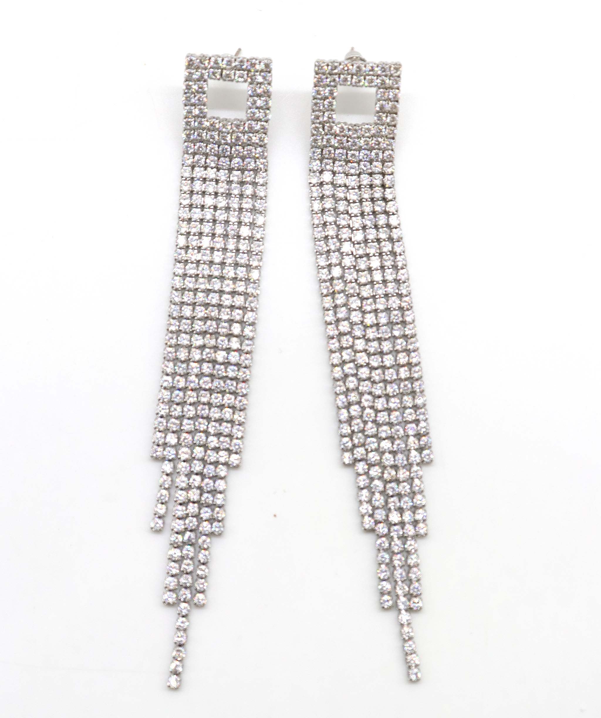 Earrings 19 silver color ASC7205
