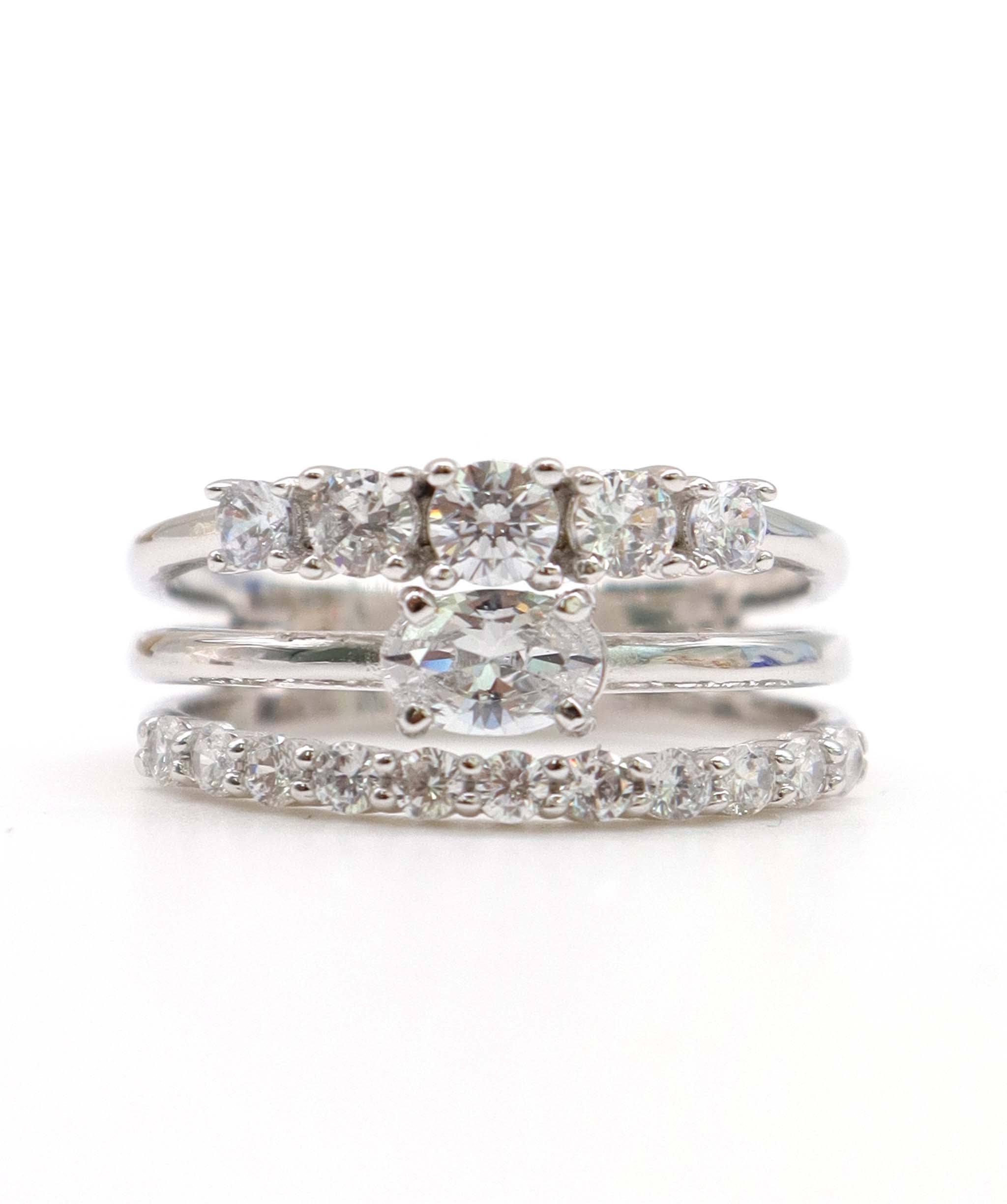 Ring2 silver color ASC7211