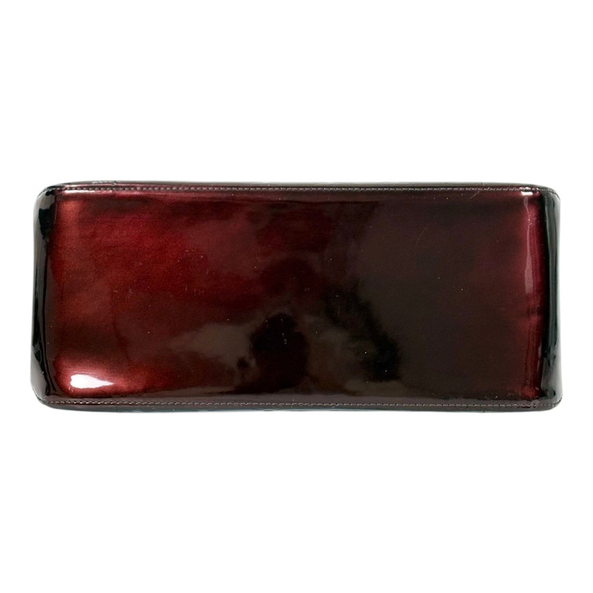 Louis Vuitton Burgundy Patent Leather Handbag