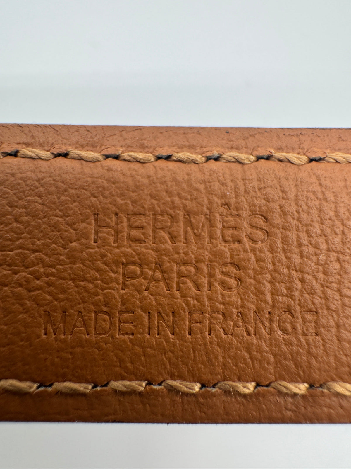 Hermès Kelly 18 Belt Noir Palladium Hardware