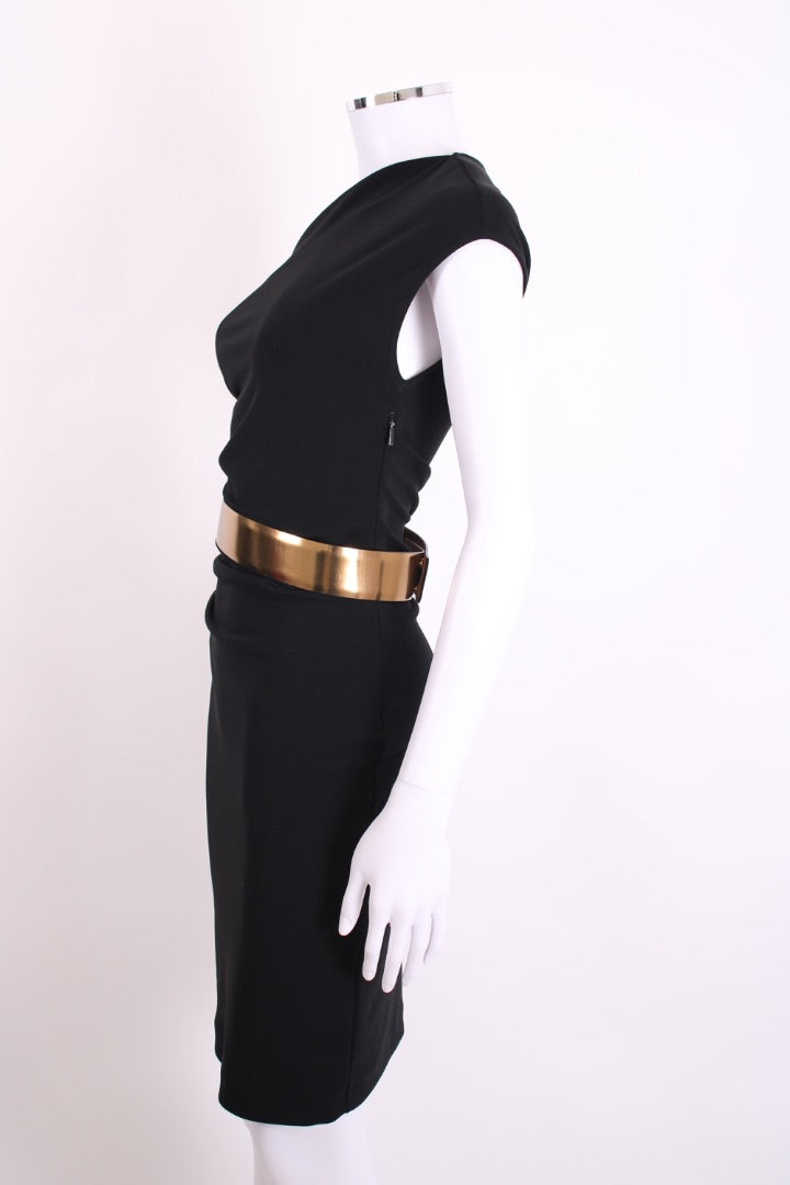 Gucci One Shoulder Dress Black S