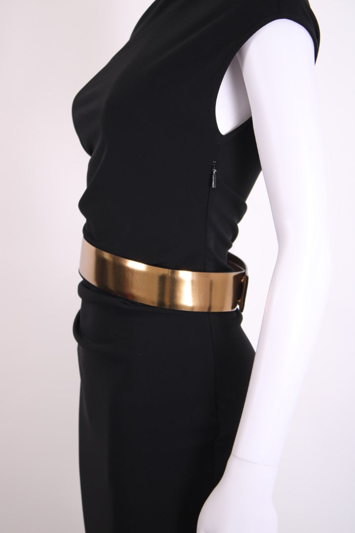 Gucci One Shoulder Dress Black S