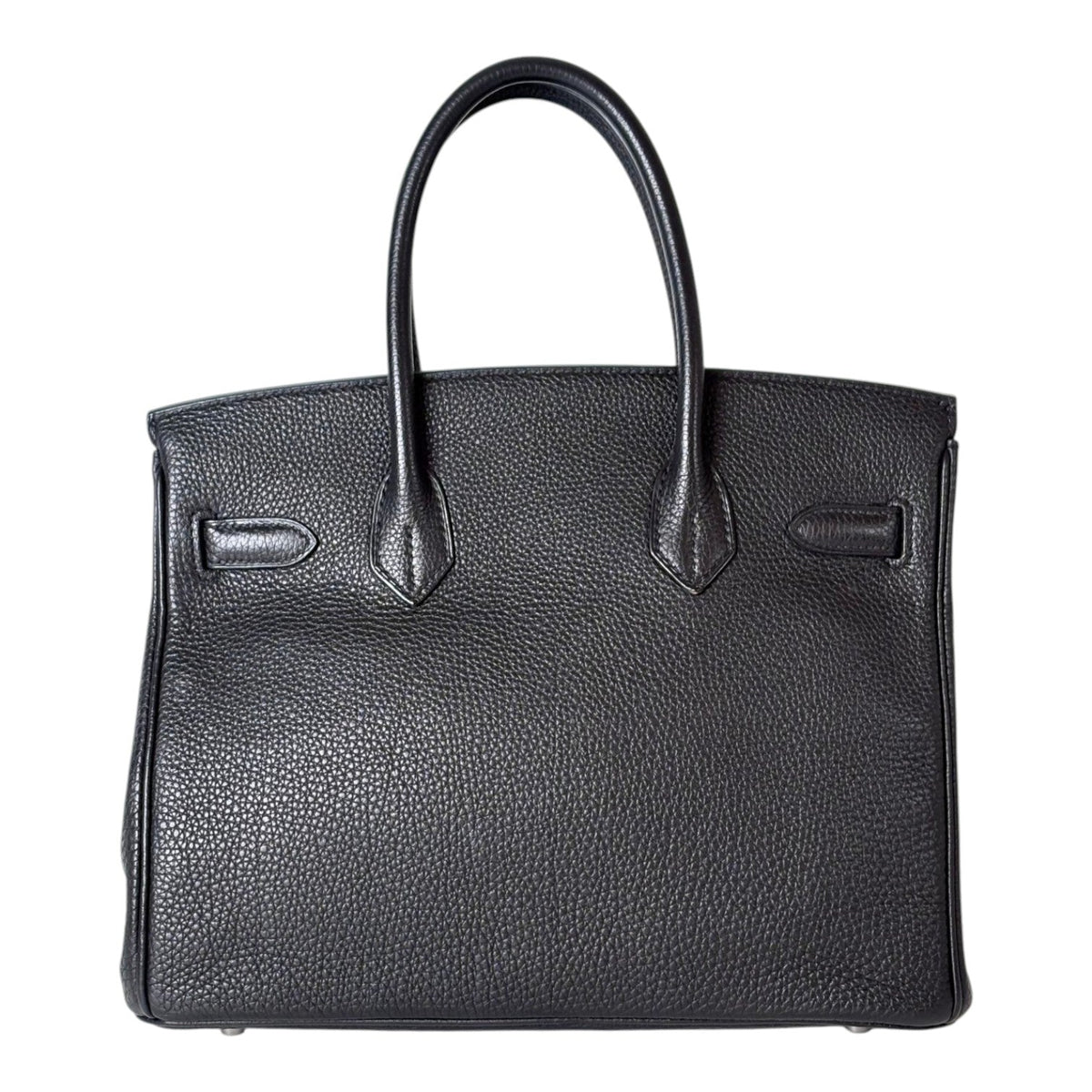 Hermes Birkin 30cm in Black Togo with PHW - Full Set