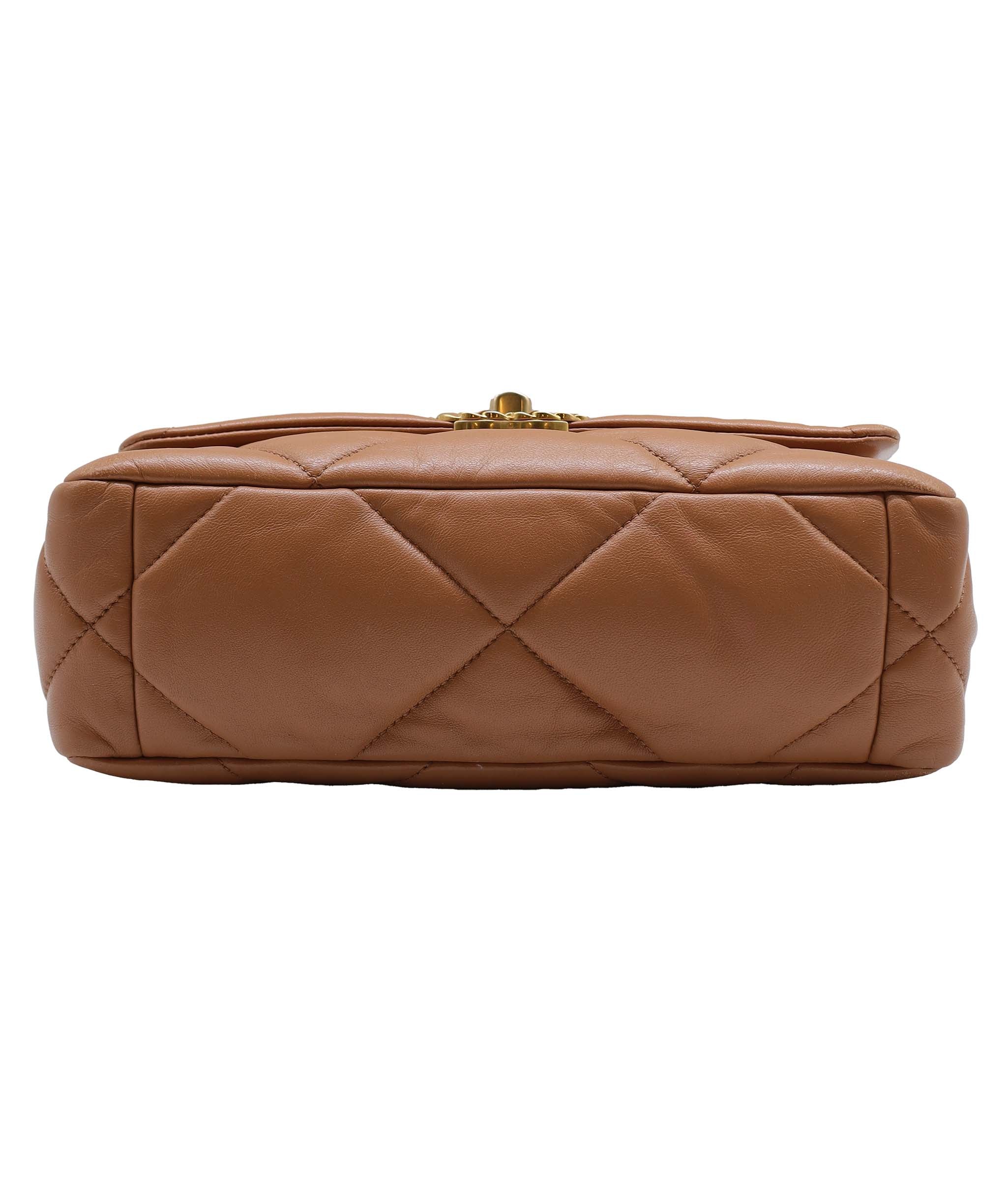 Chanel Beige 19 Small Leather Bag AGC3024