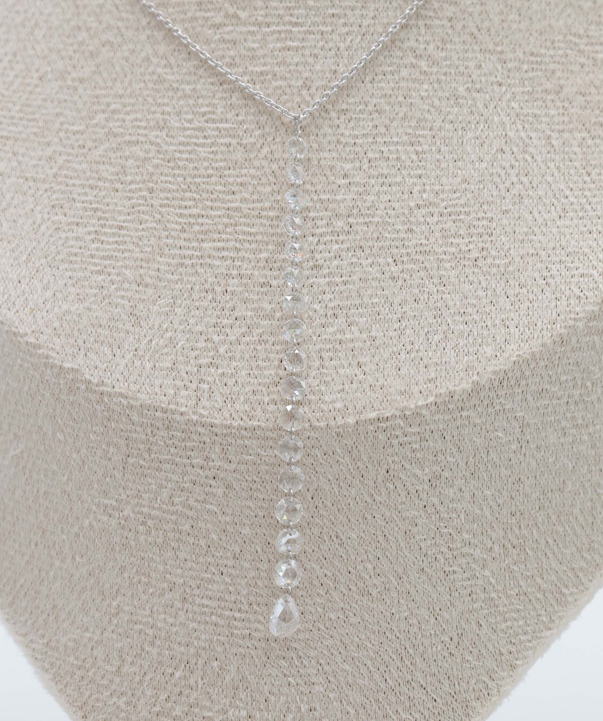 1.23ct EX RSS PEAR OS NECKLACE C12551