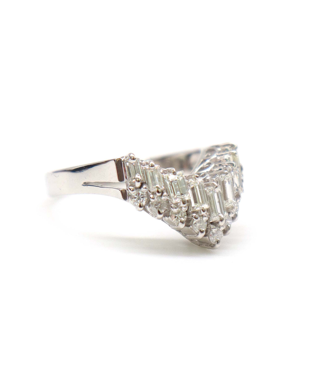 Diamond Ring 1.0 in Pt900 DXBS6735