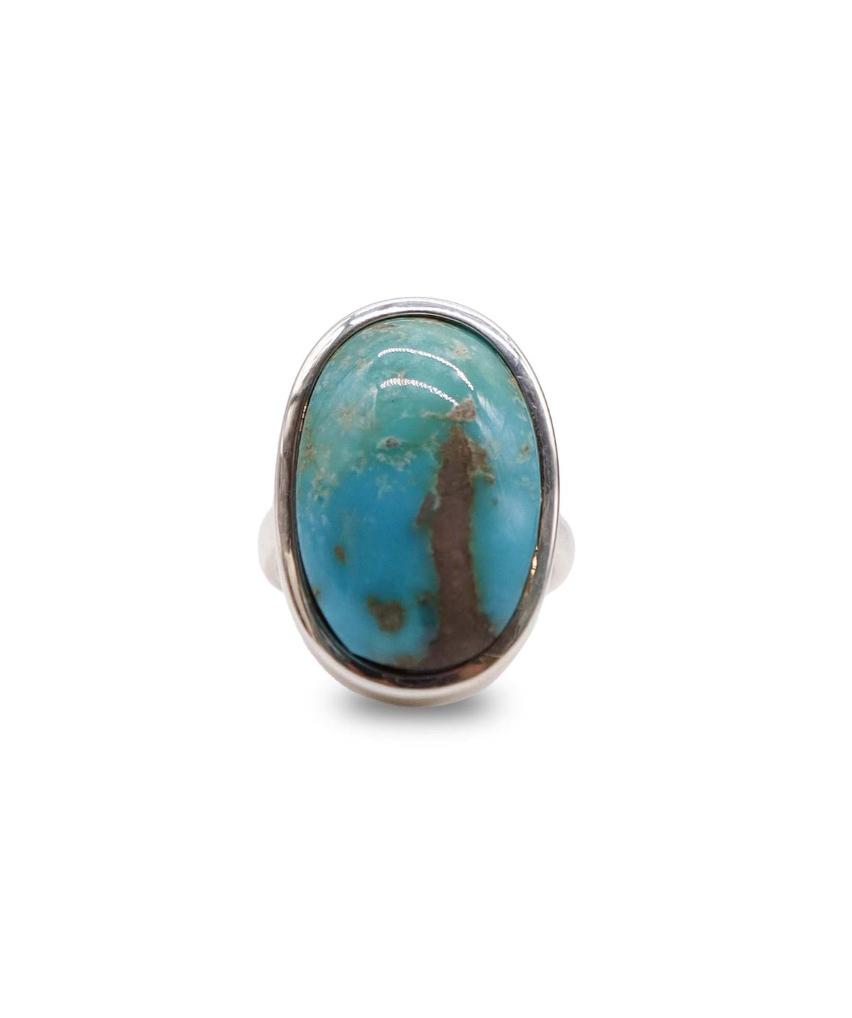 Torqouise Silver Pinky Ring DXBCD2267