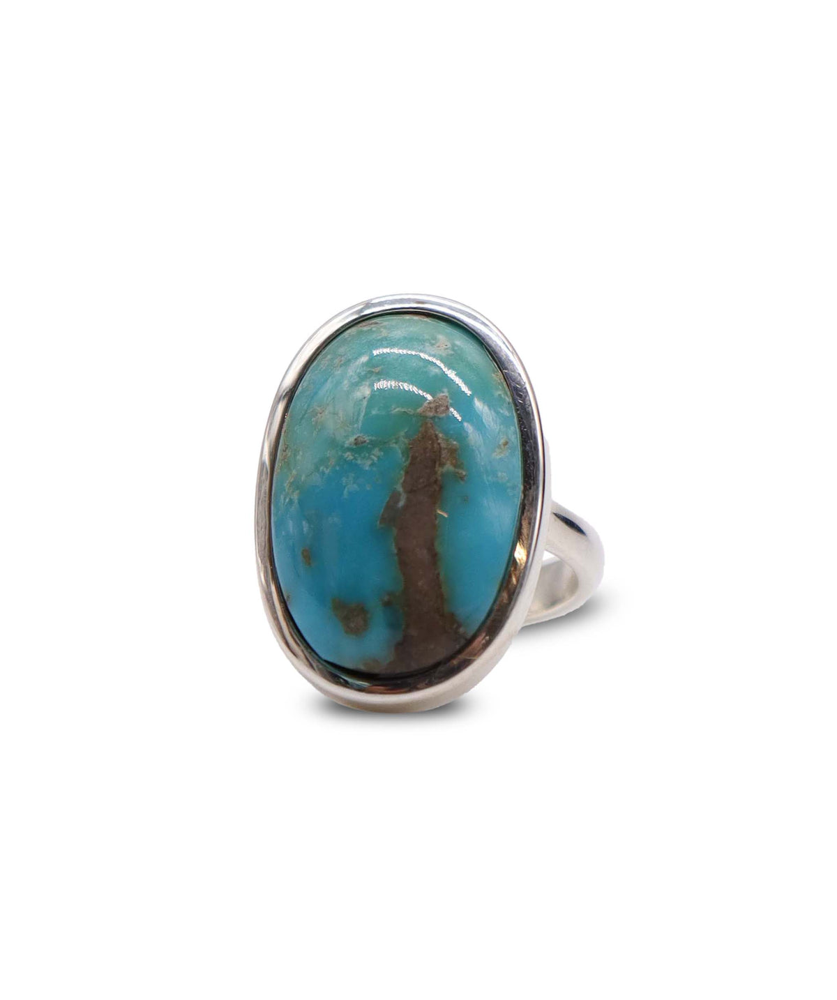 Torqouise Silver Pinky Ring DXBCD2267