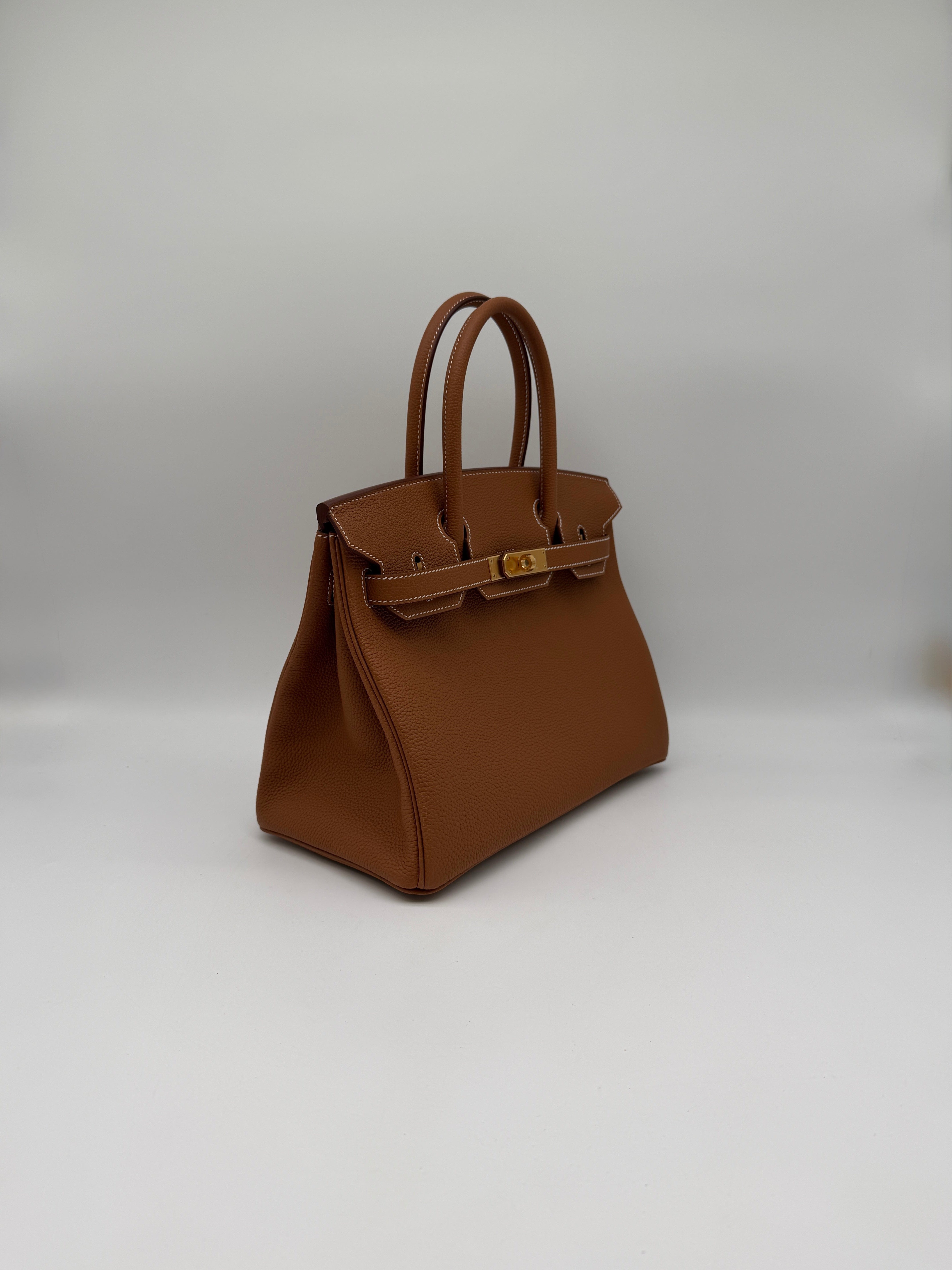 Hermès Hermès Birkin 30 Gold Togo Gold Hardware