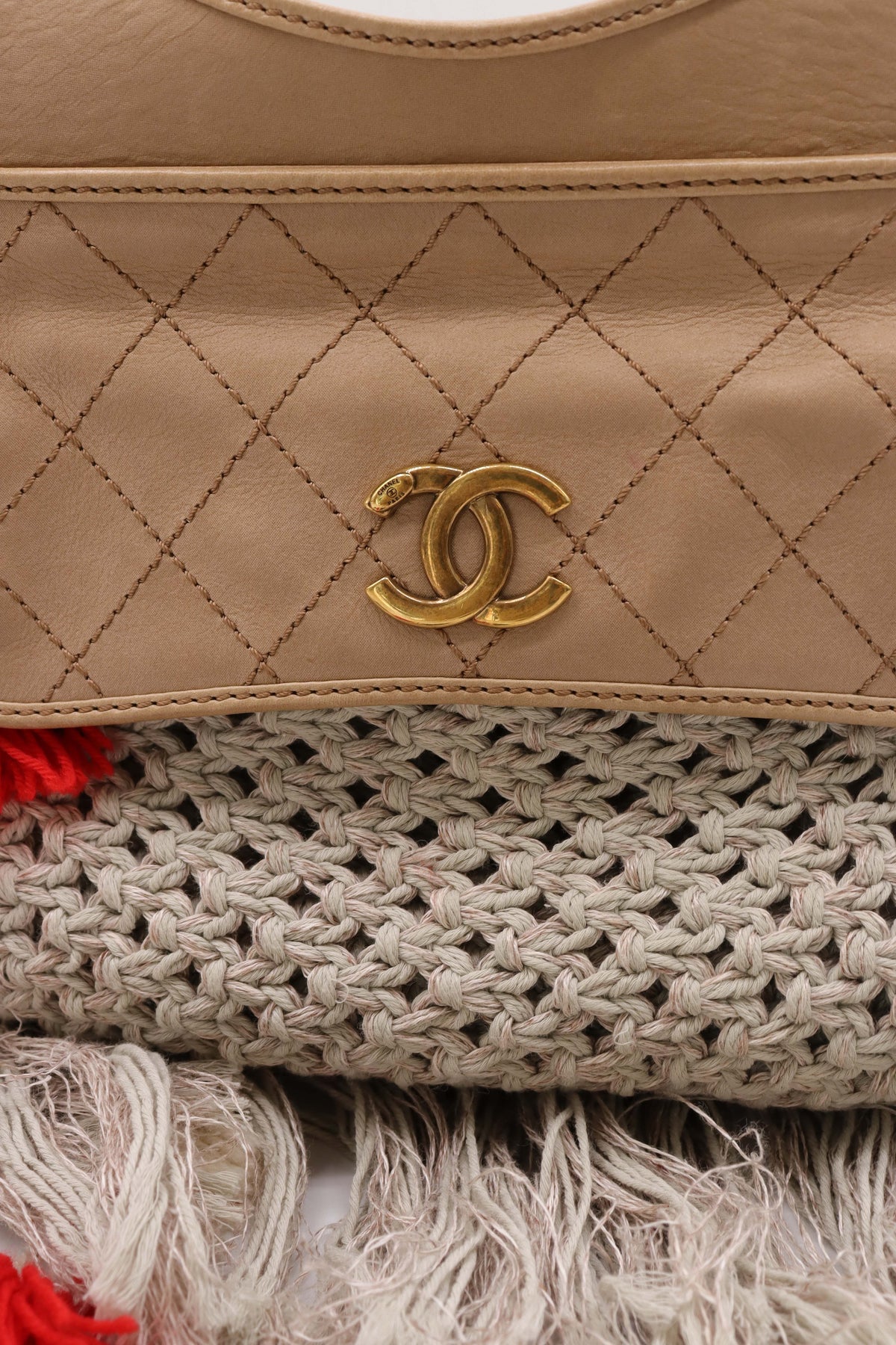 CHANEL PARIS DUBAI FRINGE SHOULDER BAG DXBS6742