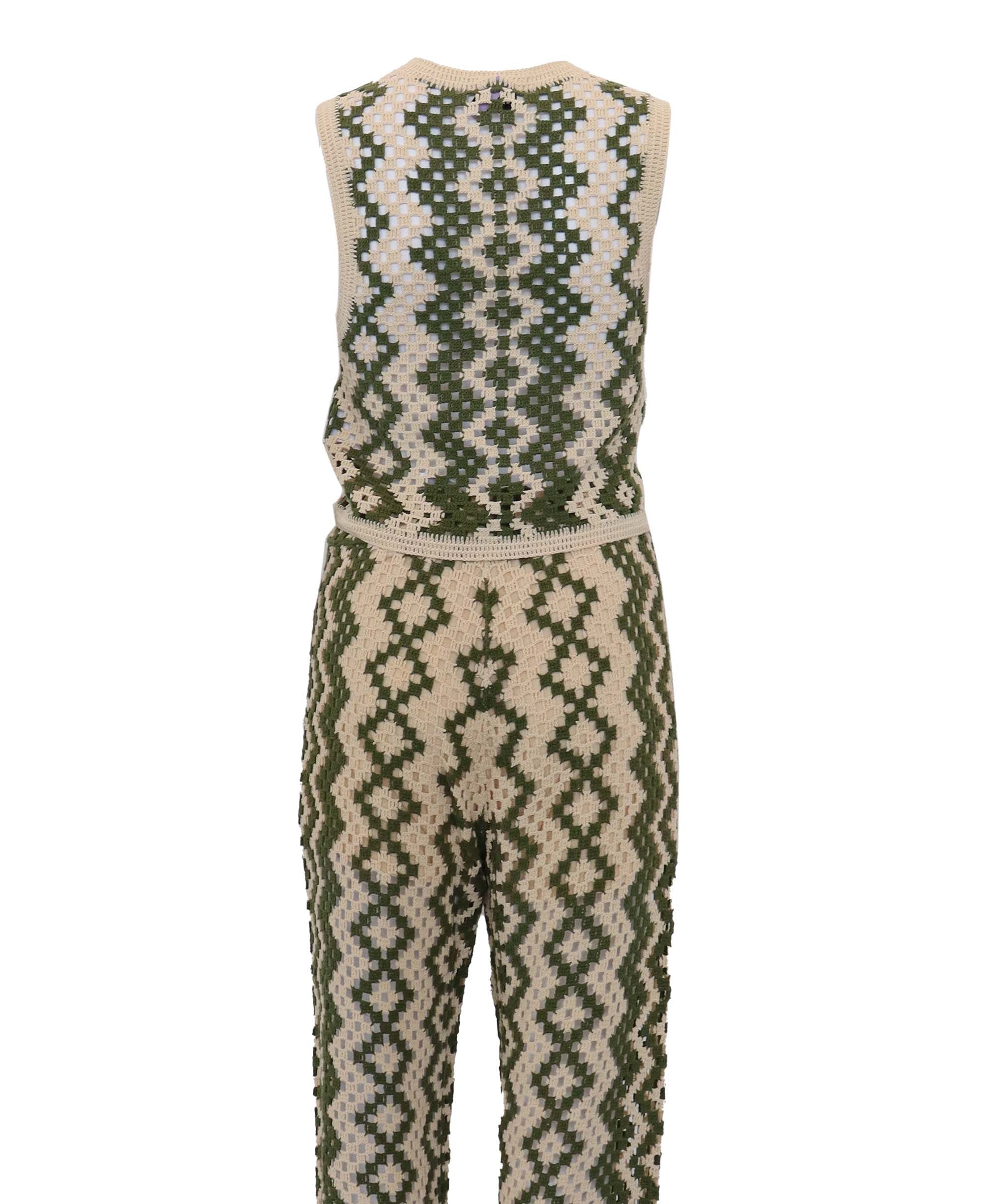 Co-ords Sandro beige green ASC7145