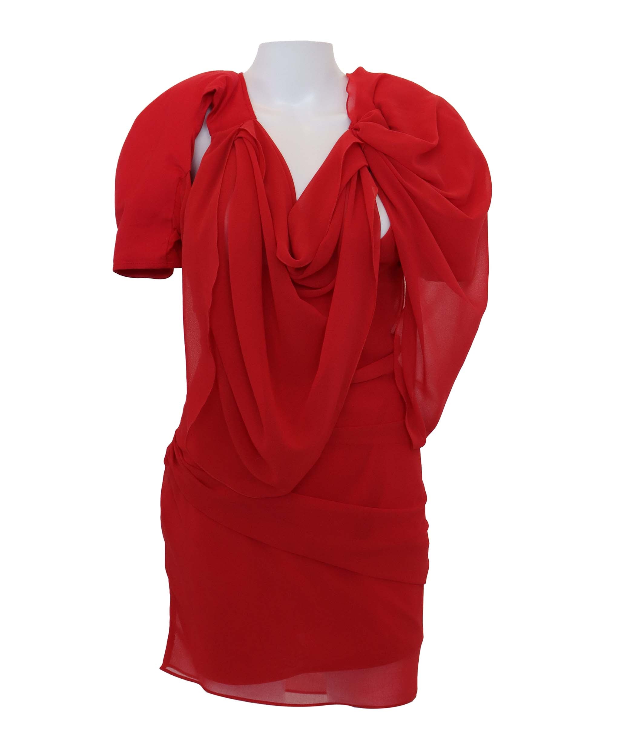 Dress Jacquemus red ASC7162