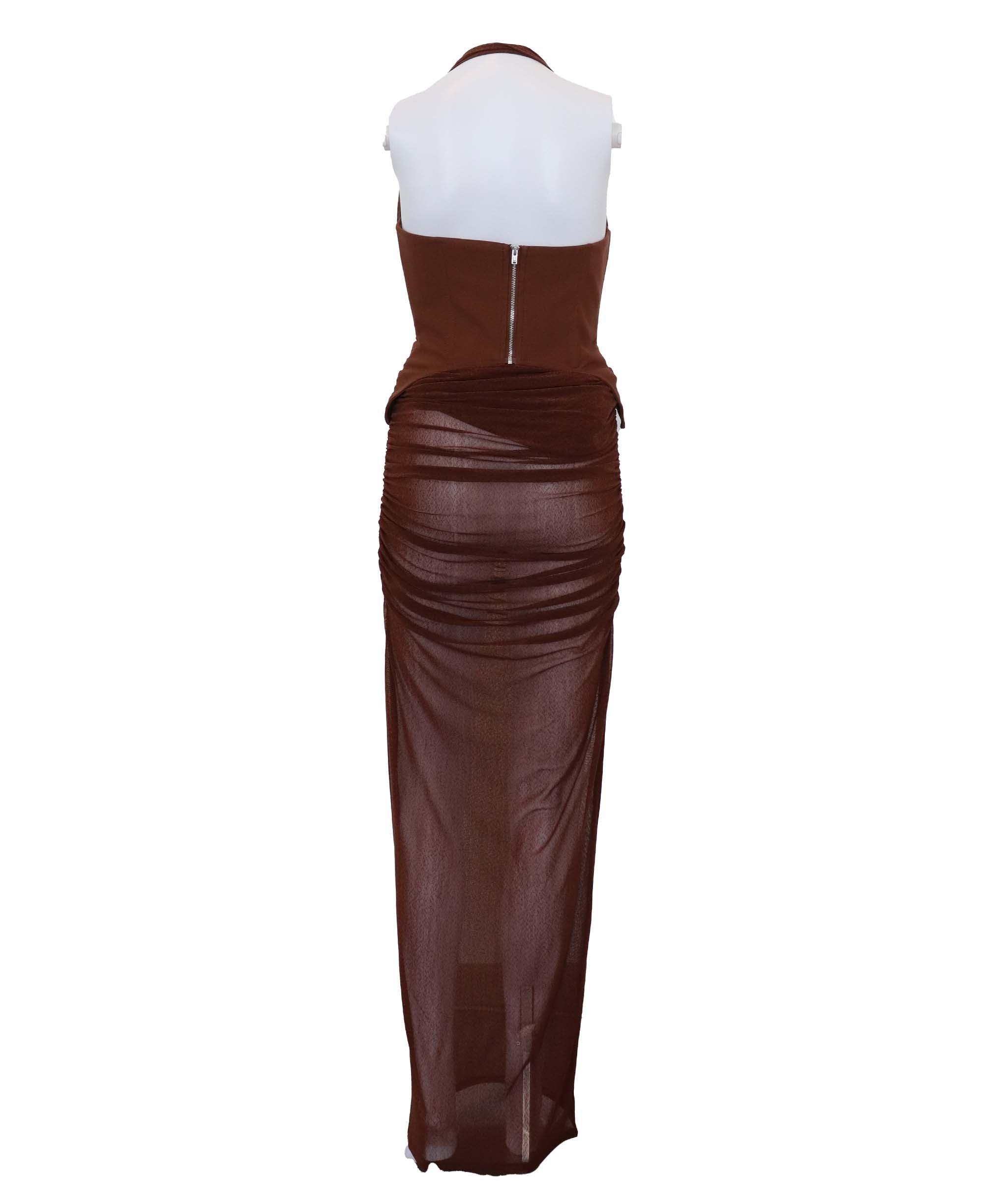 Dress Camila Coelho brown ASC7153