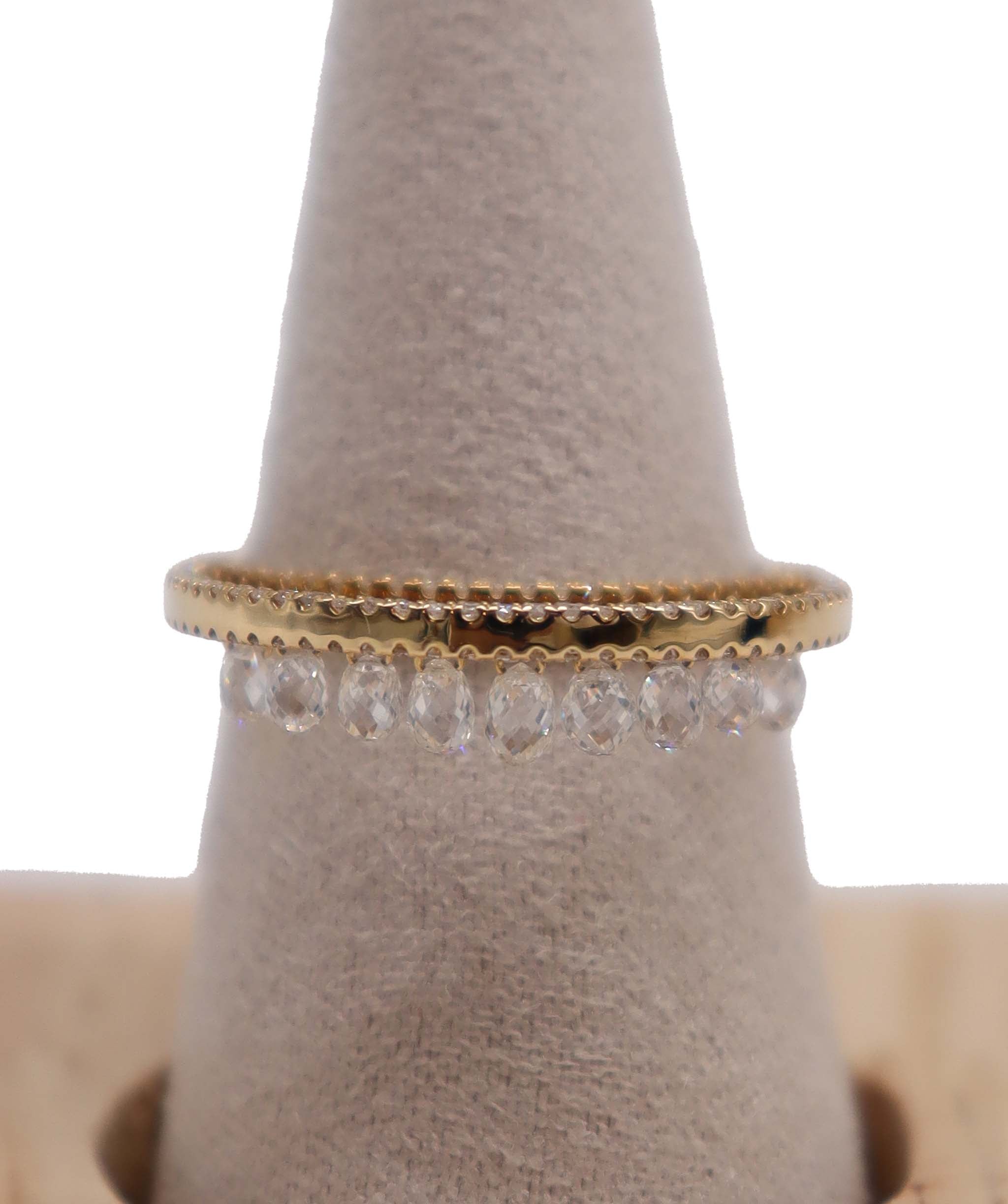 WHITE BRIOLETTE WHITE BRIOLETTE SMALL DIAMONDS R3293