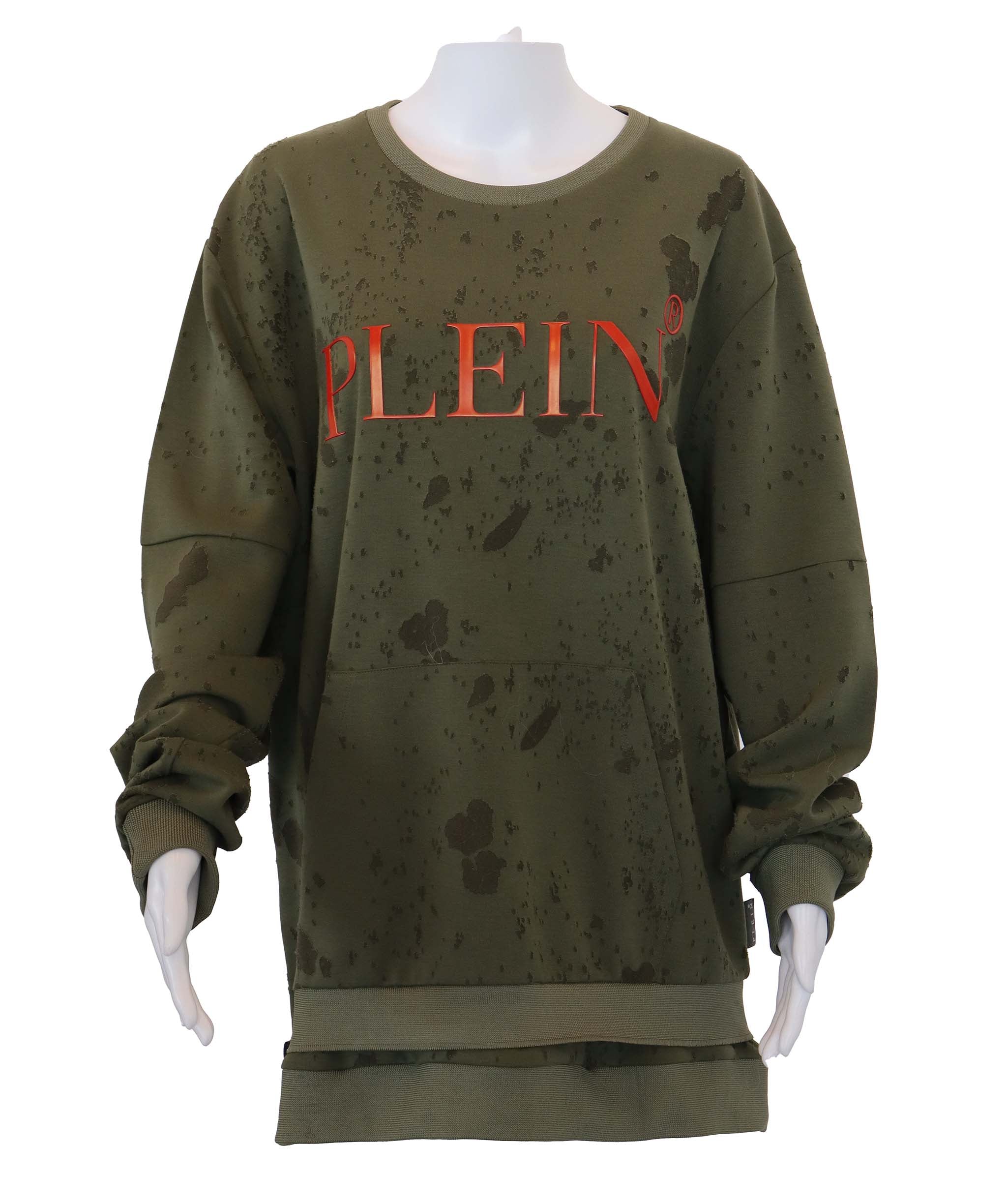 Sweatshirt Philipp plein Navy green ASC7138